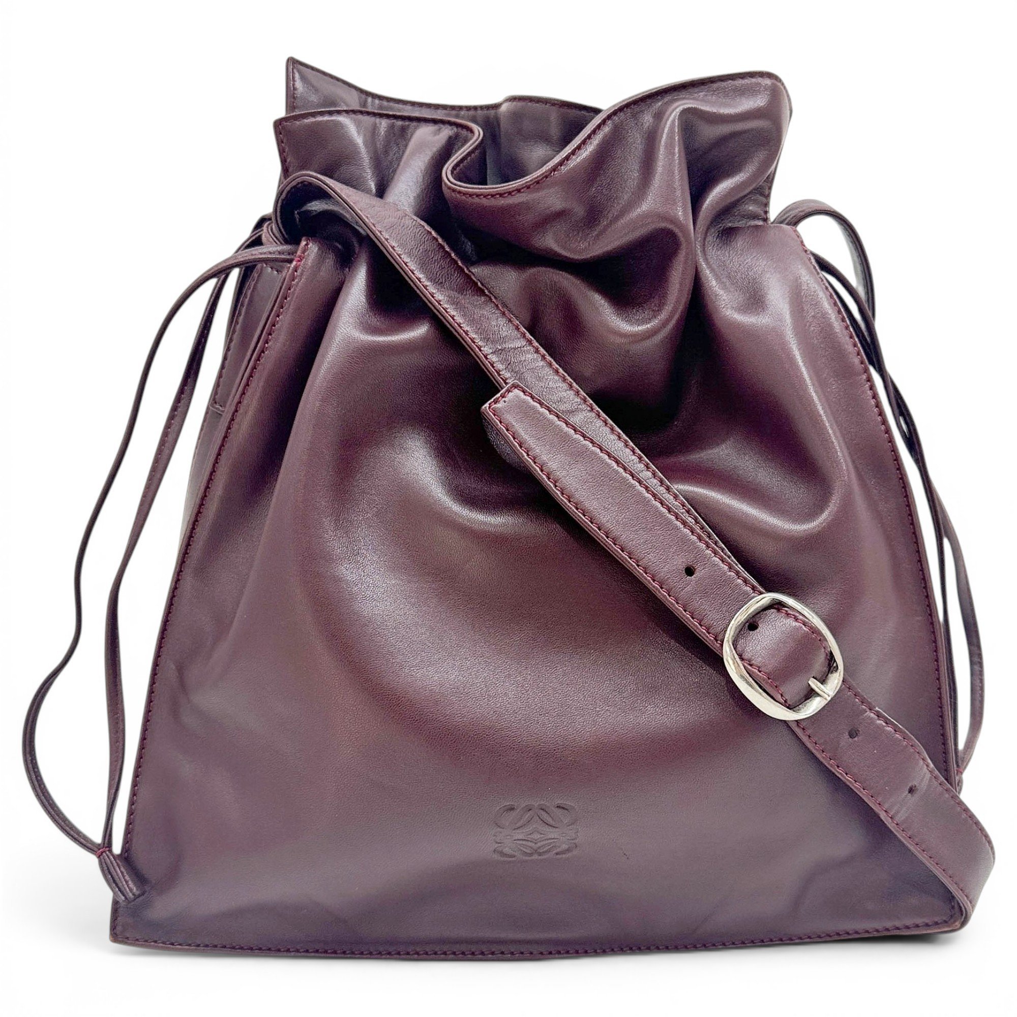 Flamenco leather handbag