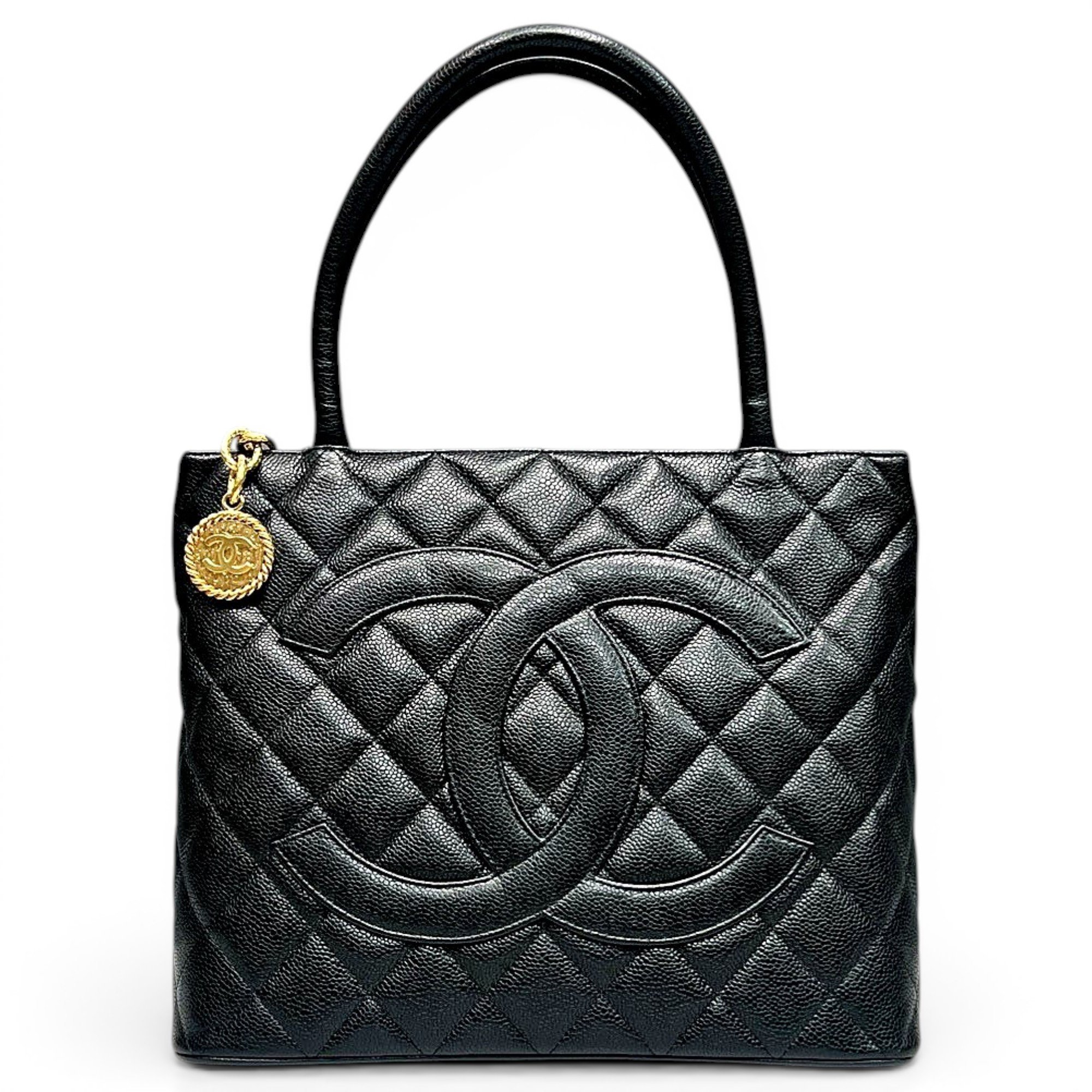 Grand shopping leather handbag