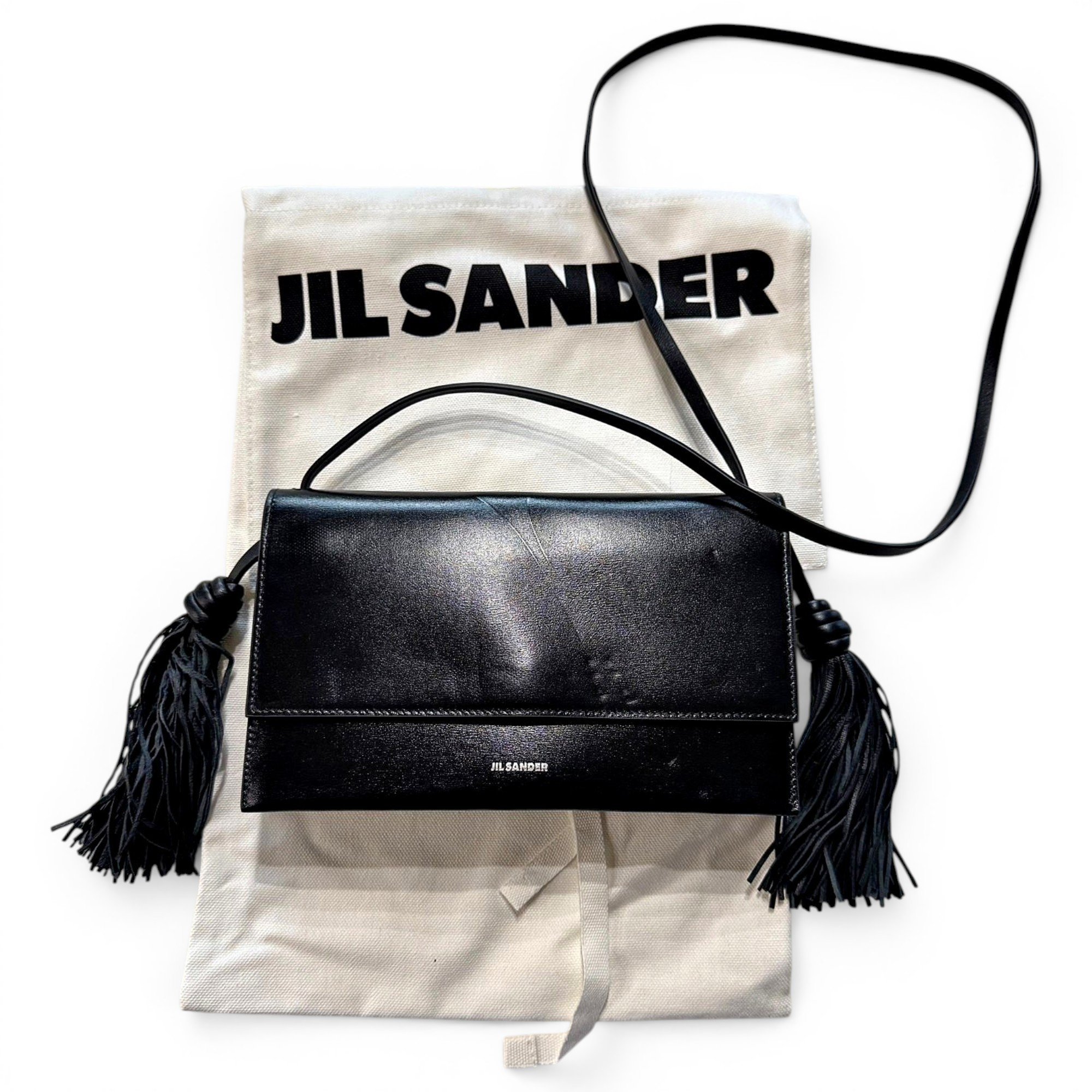 Leather crossbody bag