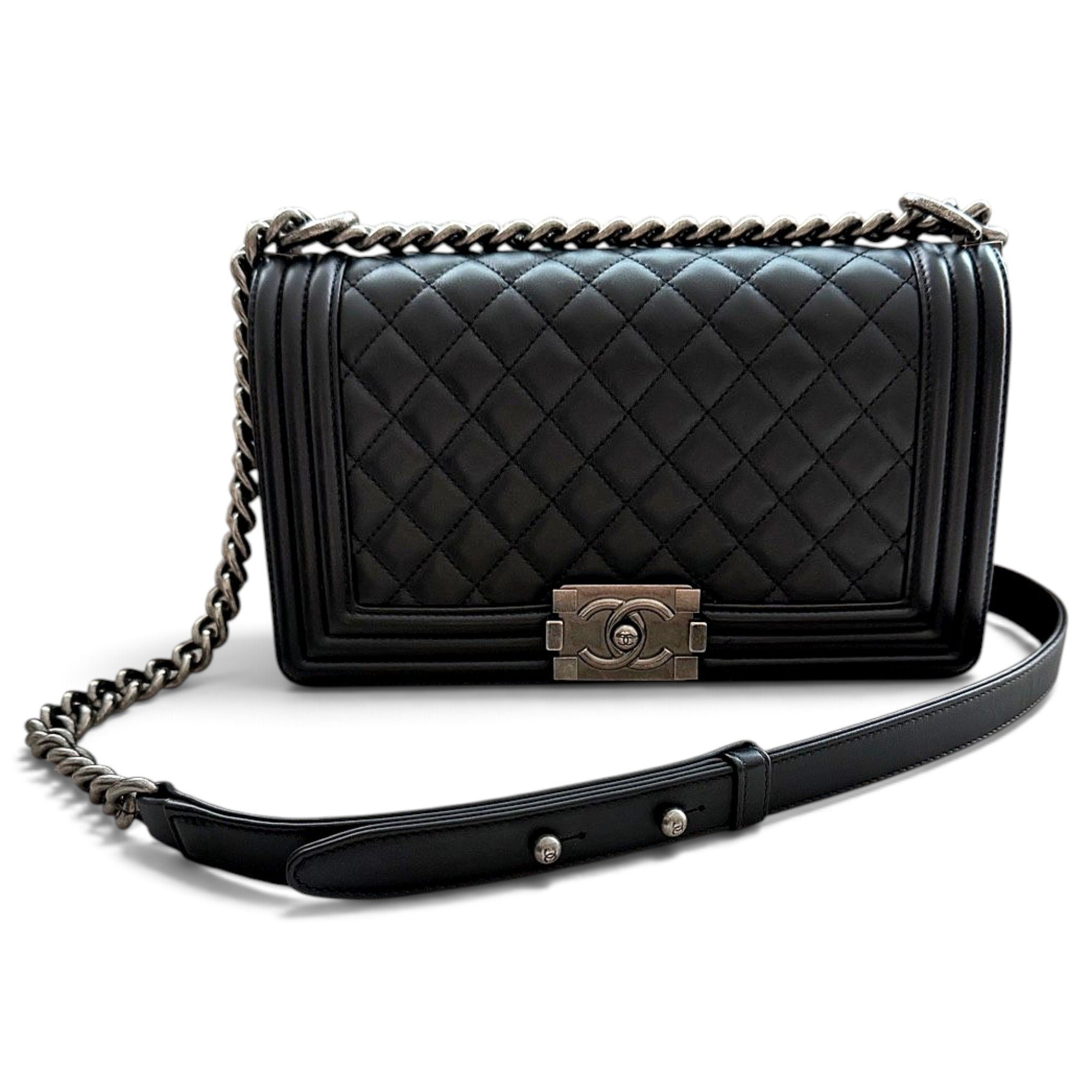 Boy leather handbag