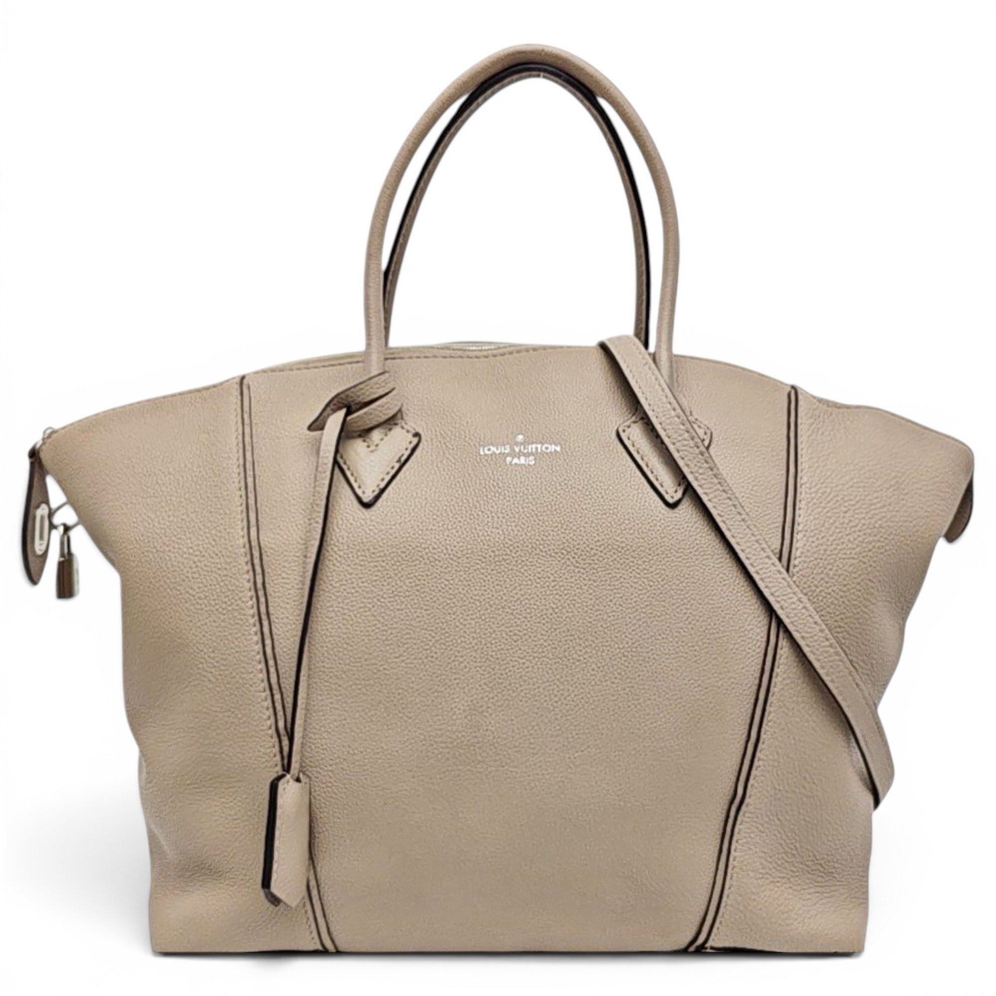 Lockit leather handbag