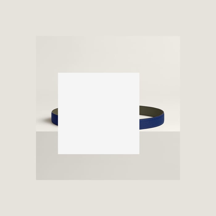 Maillon Torsade Belt Buckle & Reversible Leather Strap 24 MM