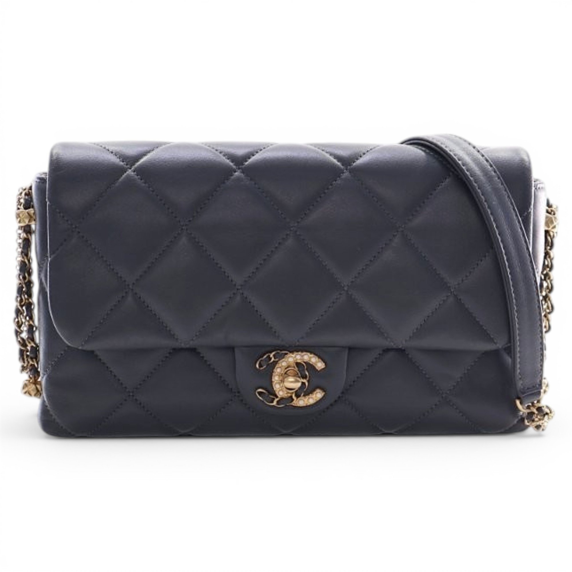 Leather crossbody bag
