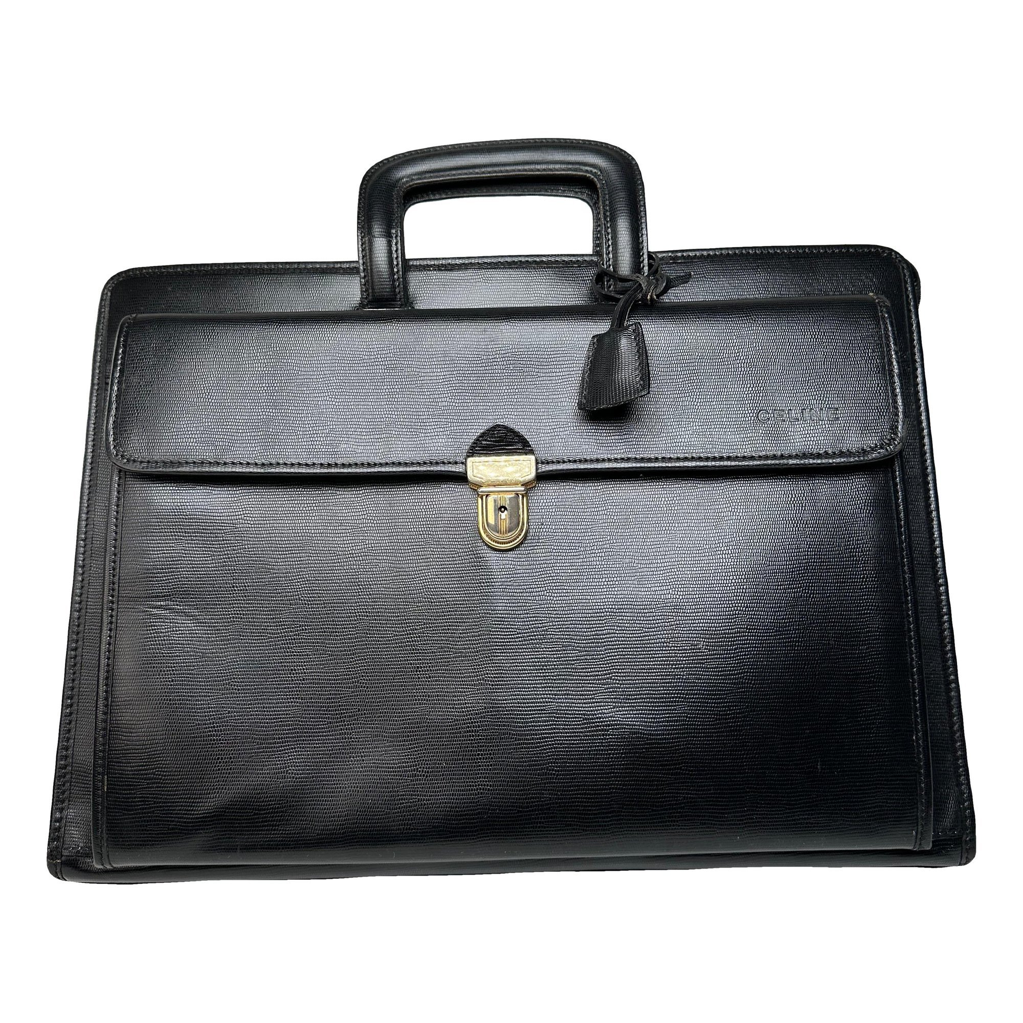 Classic leather handbag
