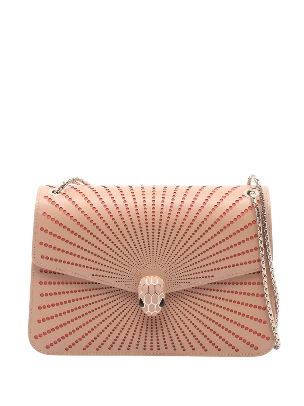 Bvlgari 2022 Leather Serpenti Forever Razor Cut shoulder bag