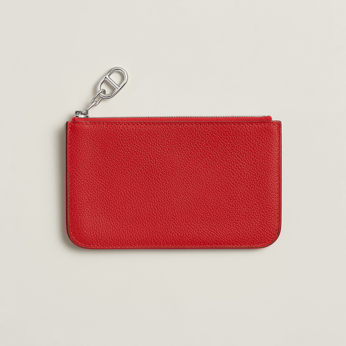 Rouge Radieux Zipengo Chaine D'Ancre Card Holder