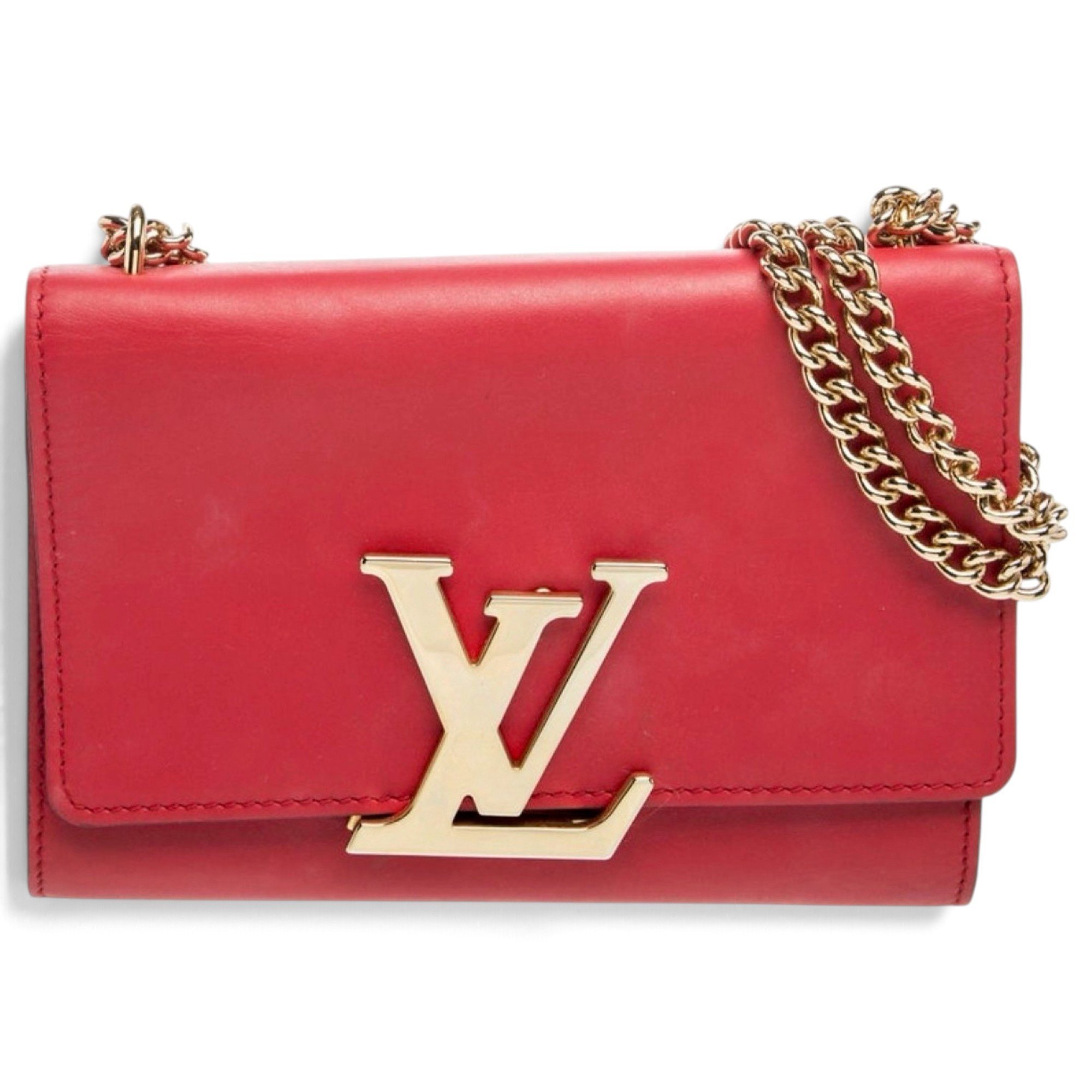 Twist leather crossbody bag
