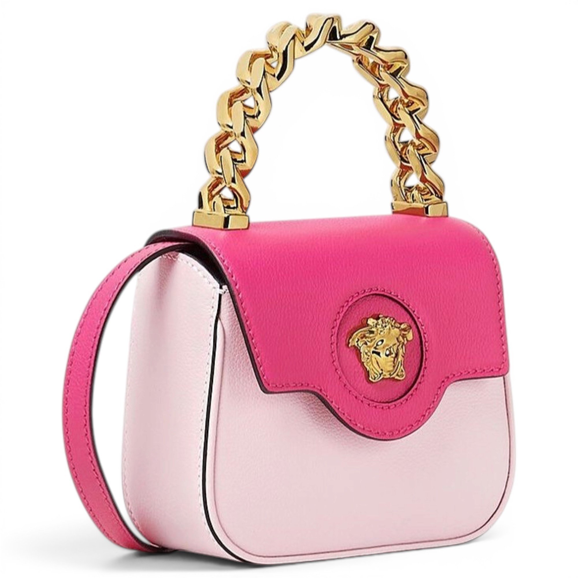 La Medusa leather mini bag
