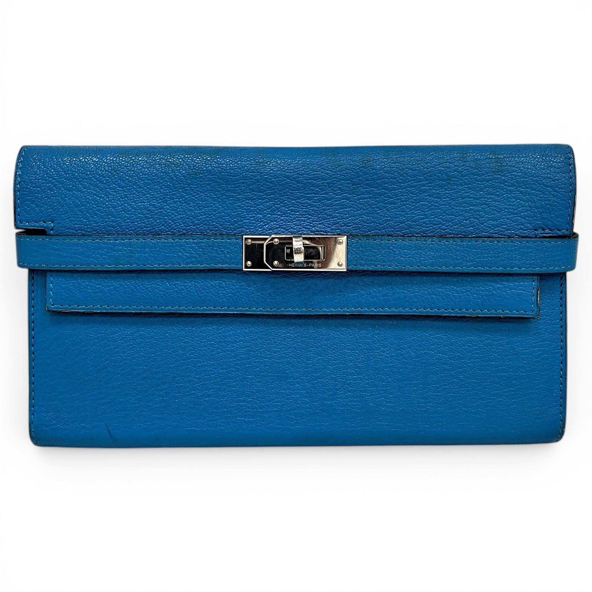 Kelly to go leather clutch bag