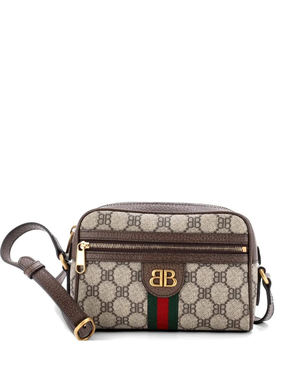 x Gucci The Hacker Project Camera Bag BB Coated Canvas Mini crossbody bag