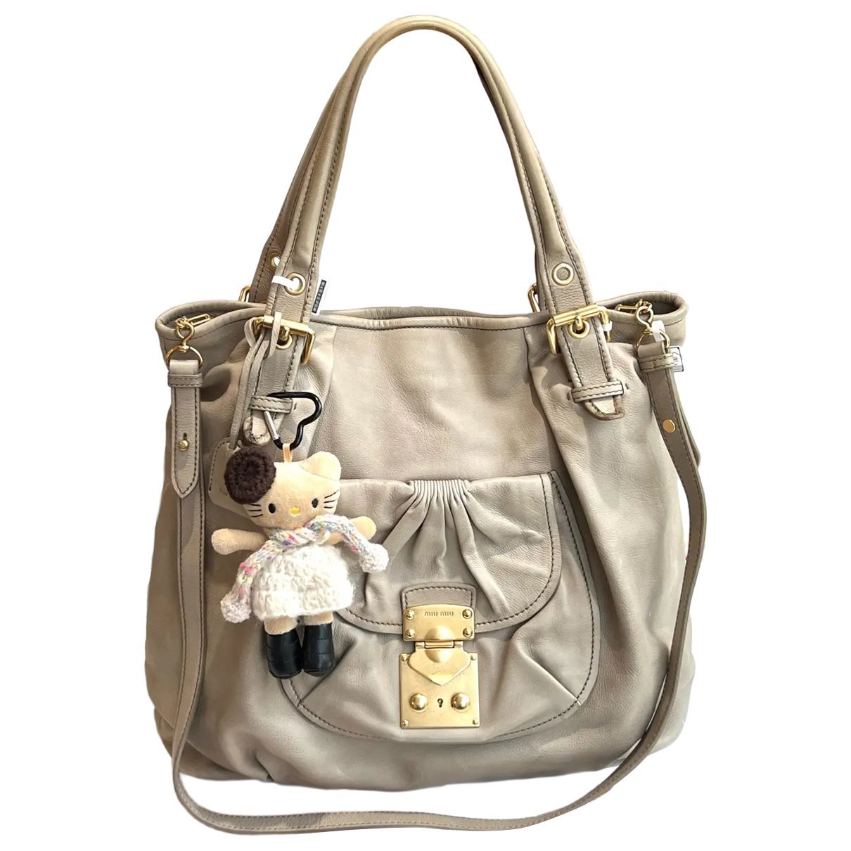 Leather handbag