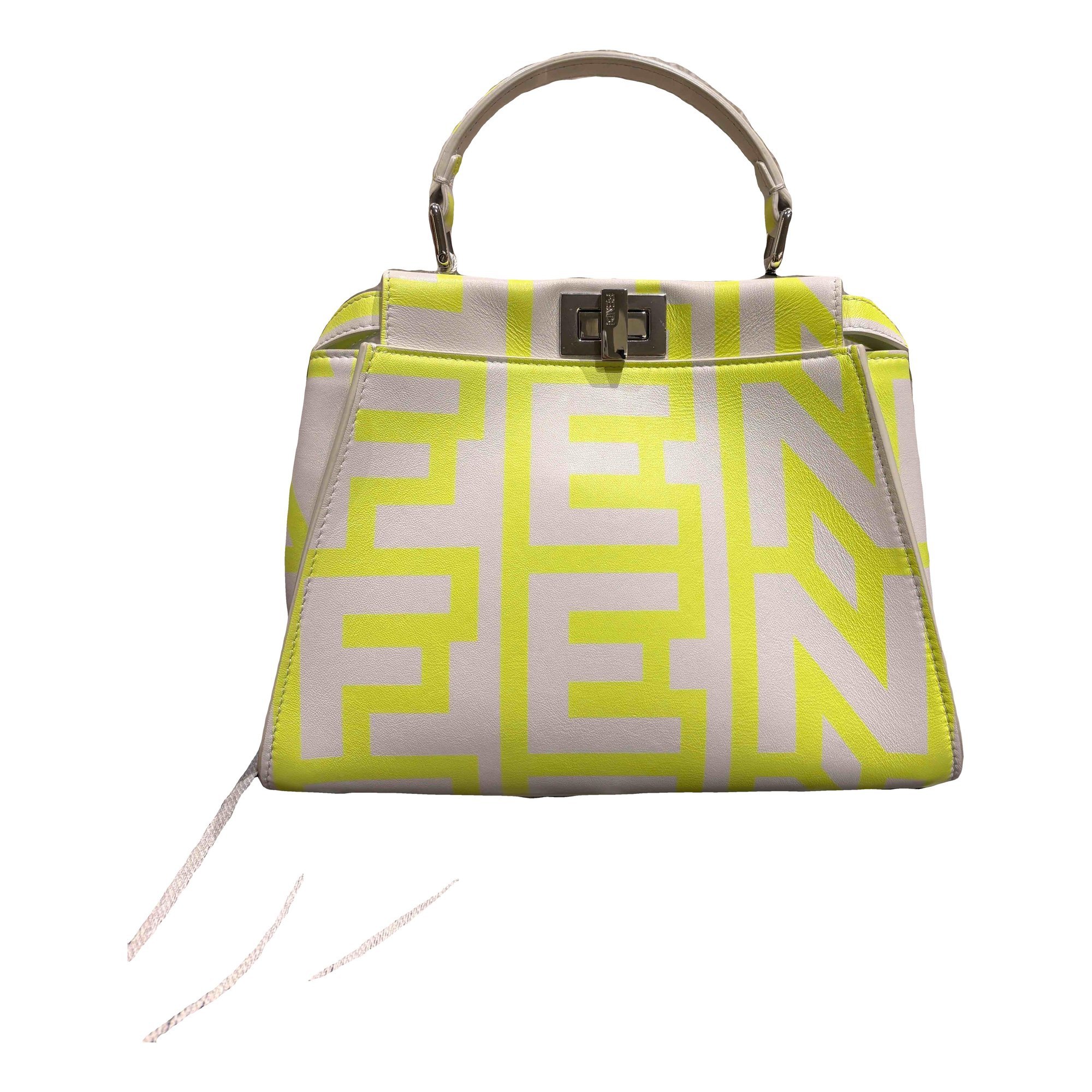 Peekaboo leather handbag