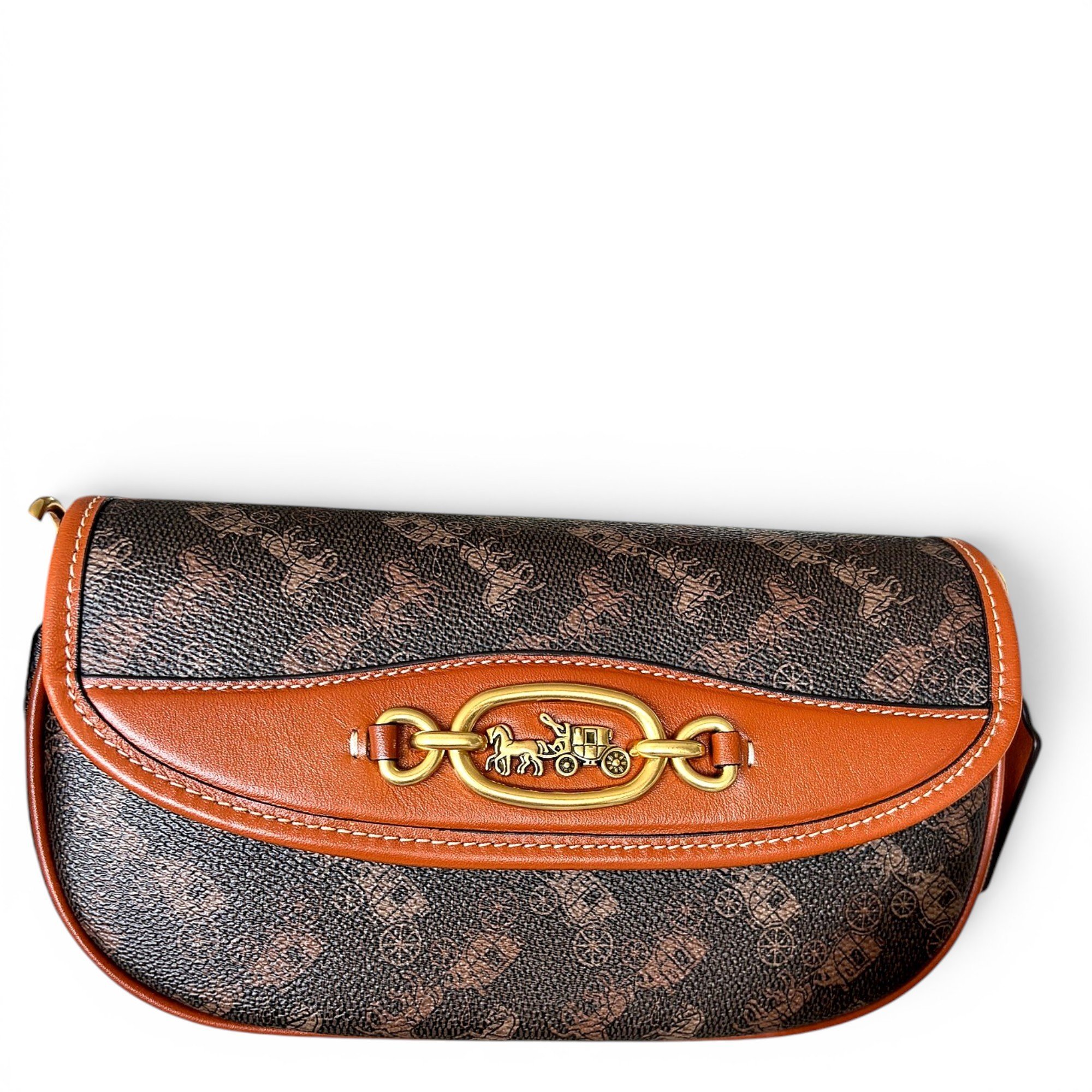 Leather crossbody bag