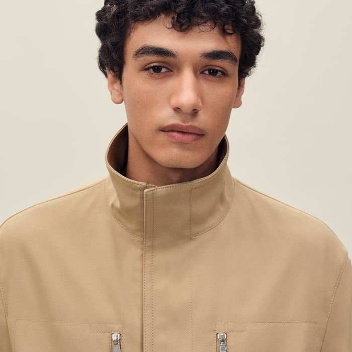 Kraft Zipped Short Parka