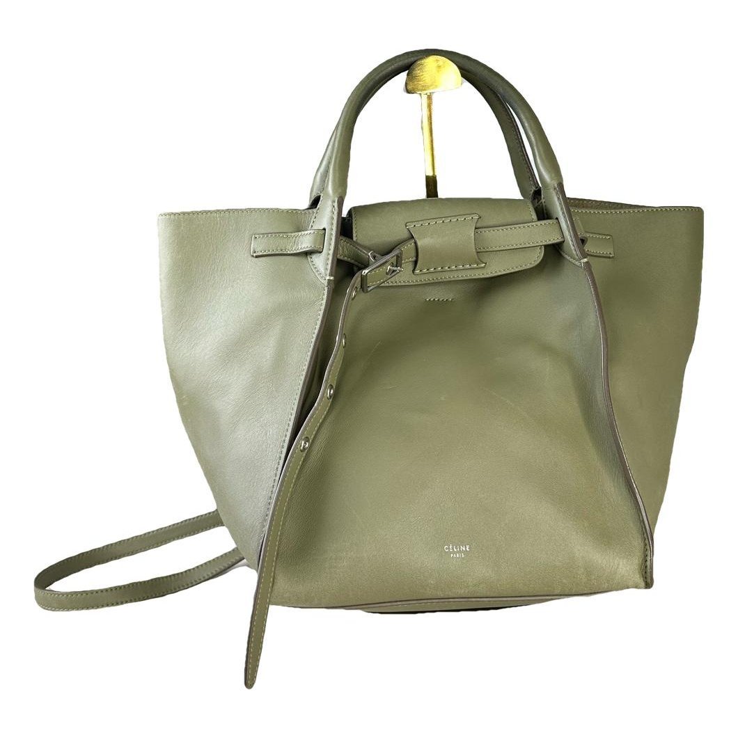 Big Bag leather handbag