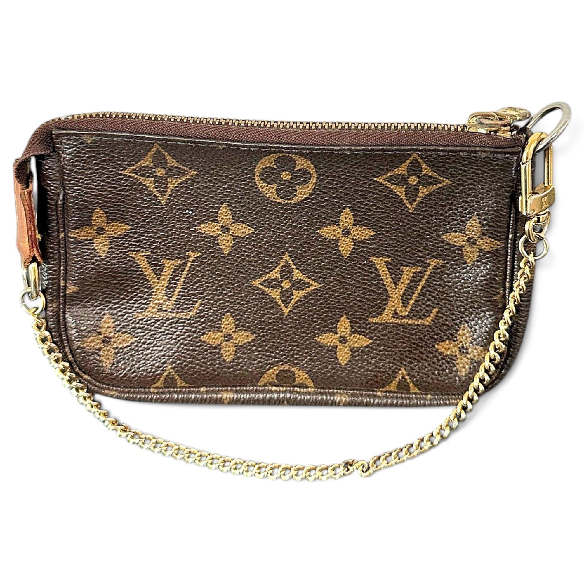 Pochette Accessoire leather mini bag