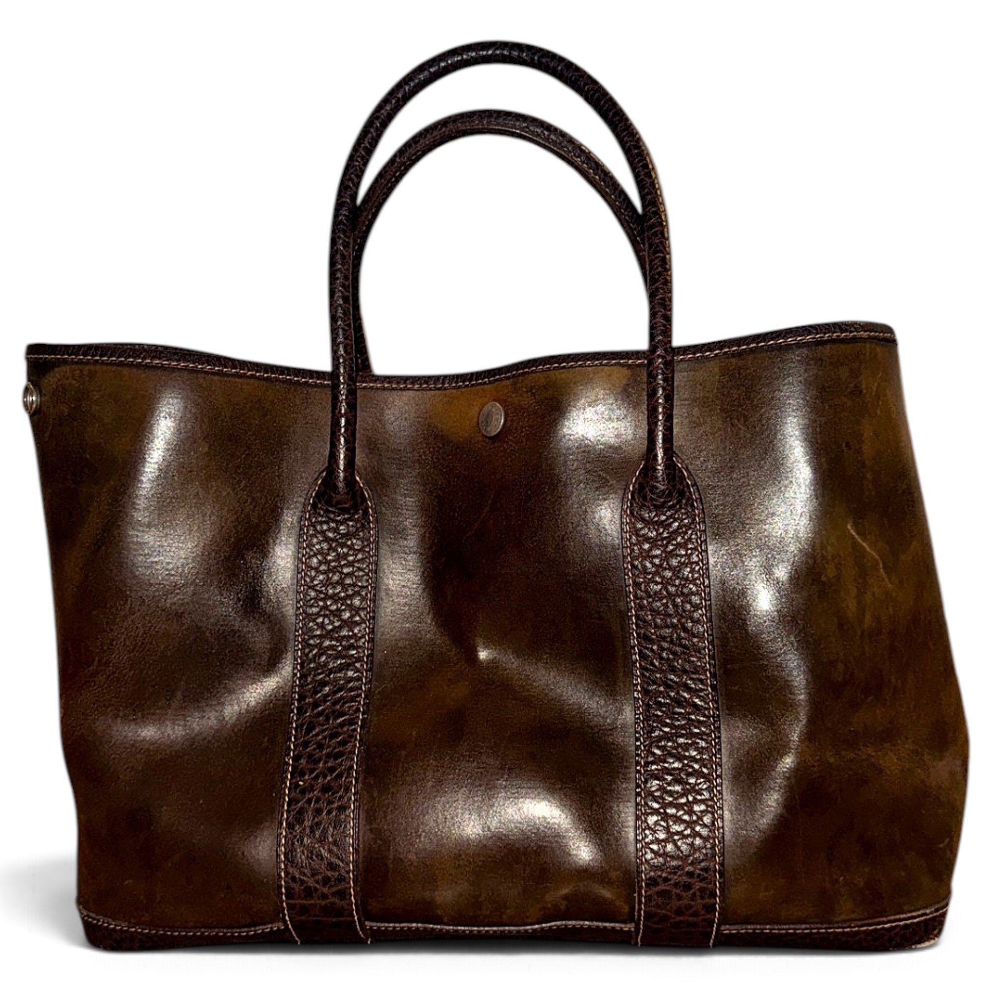 Garden Party leather tote