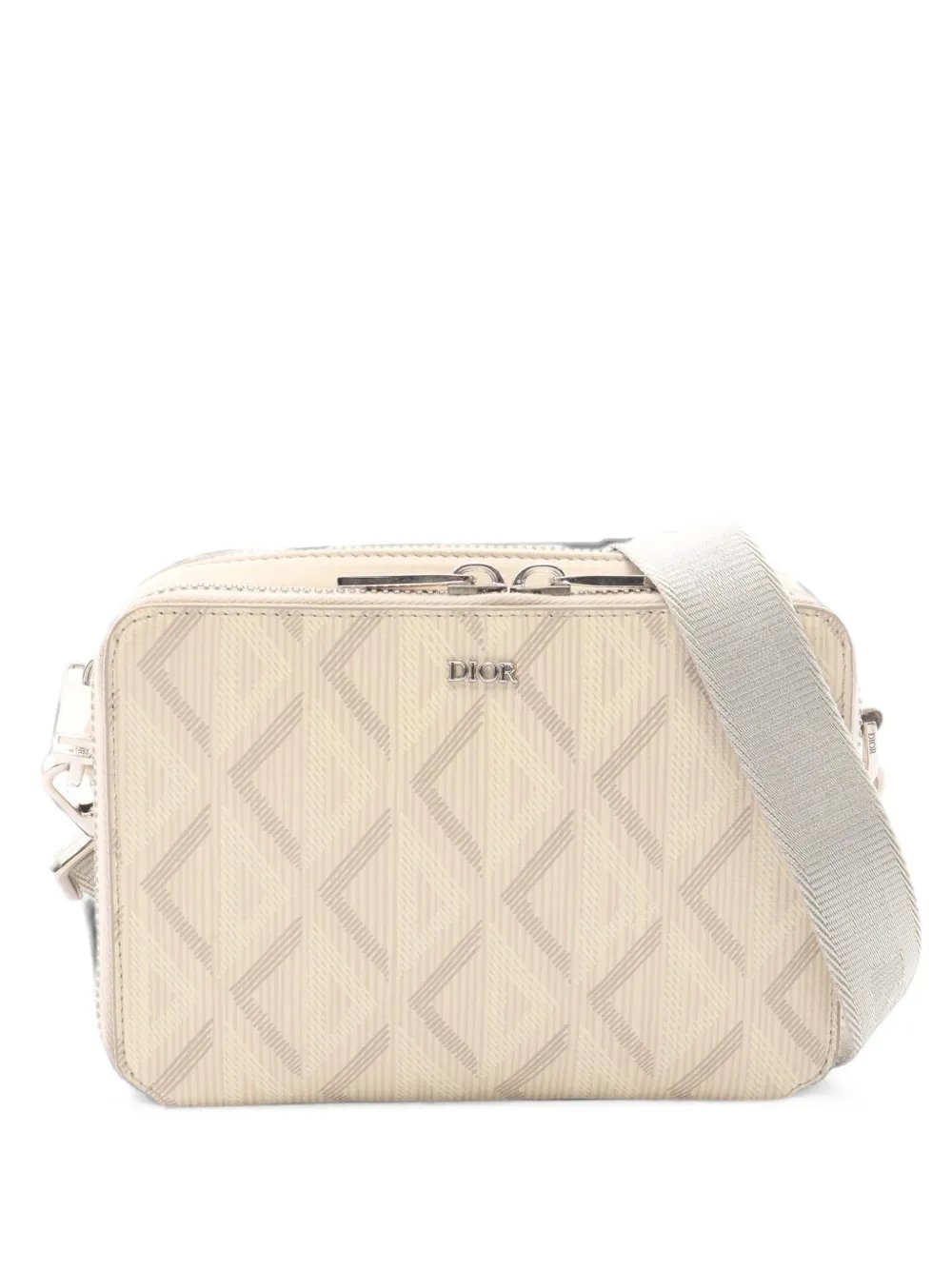 Dior 2010s CD Diamond messenger bag