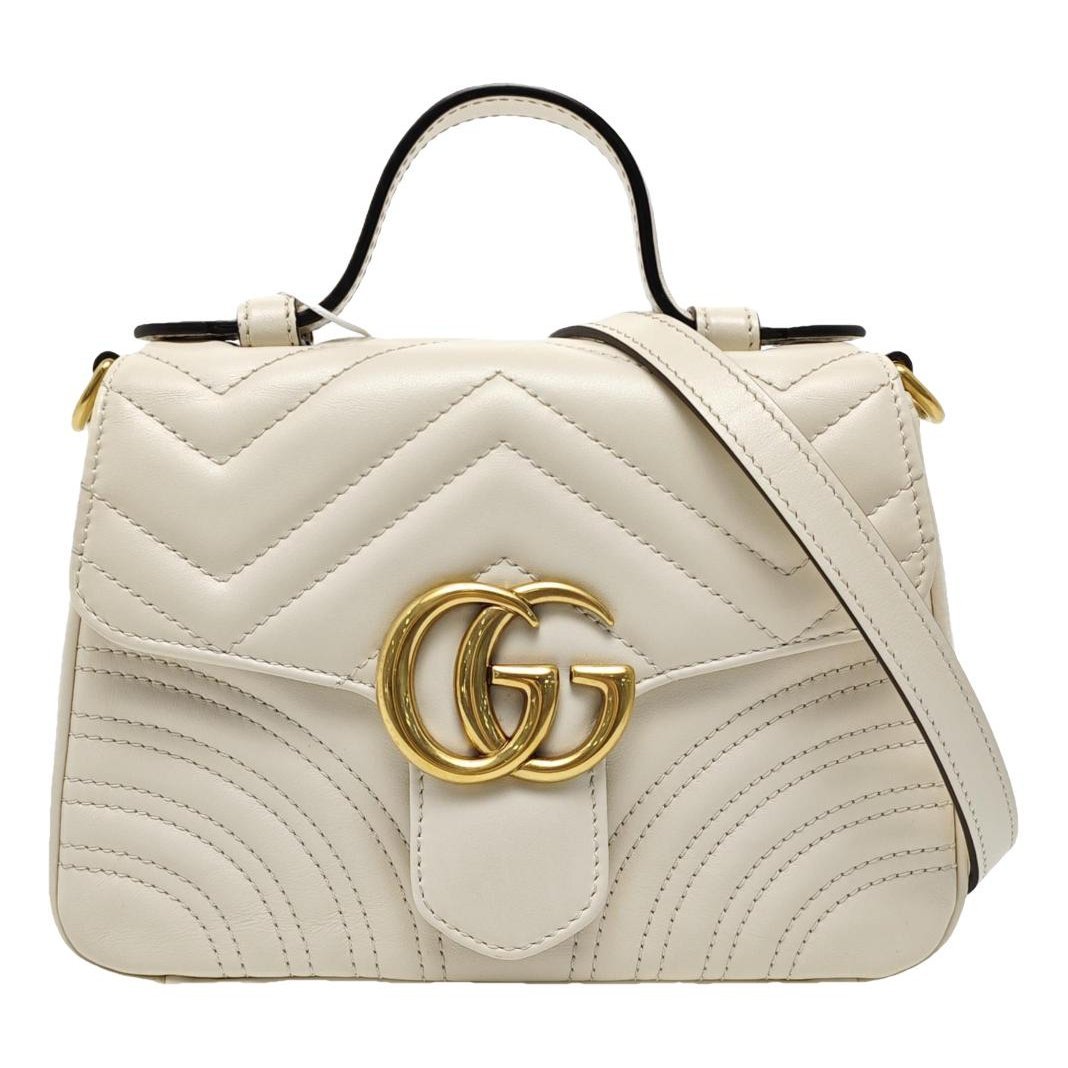 GG Marmont Flap leather handbag