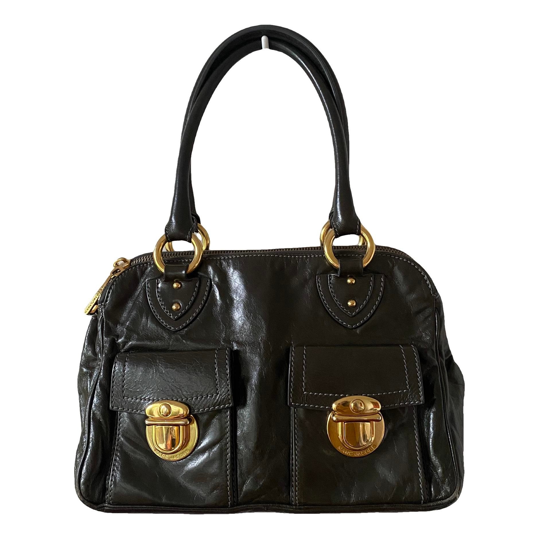 Leather handbag