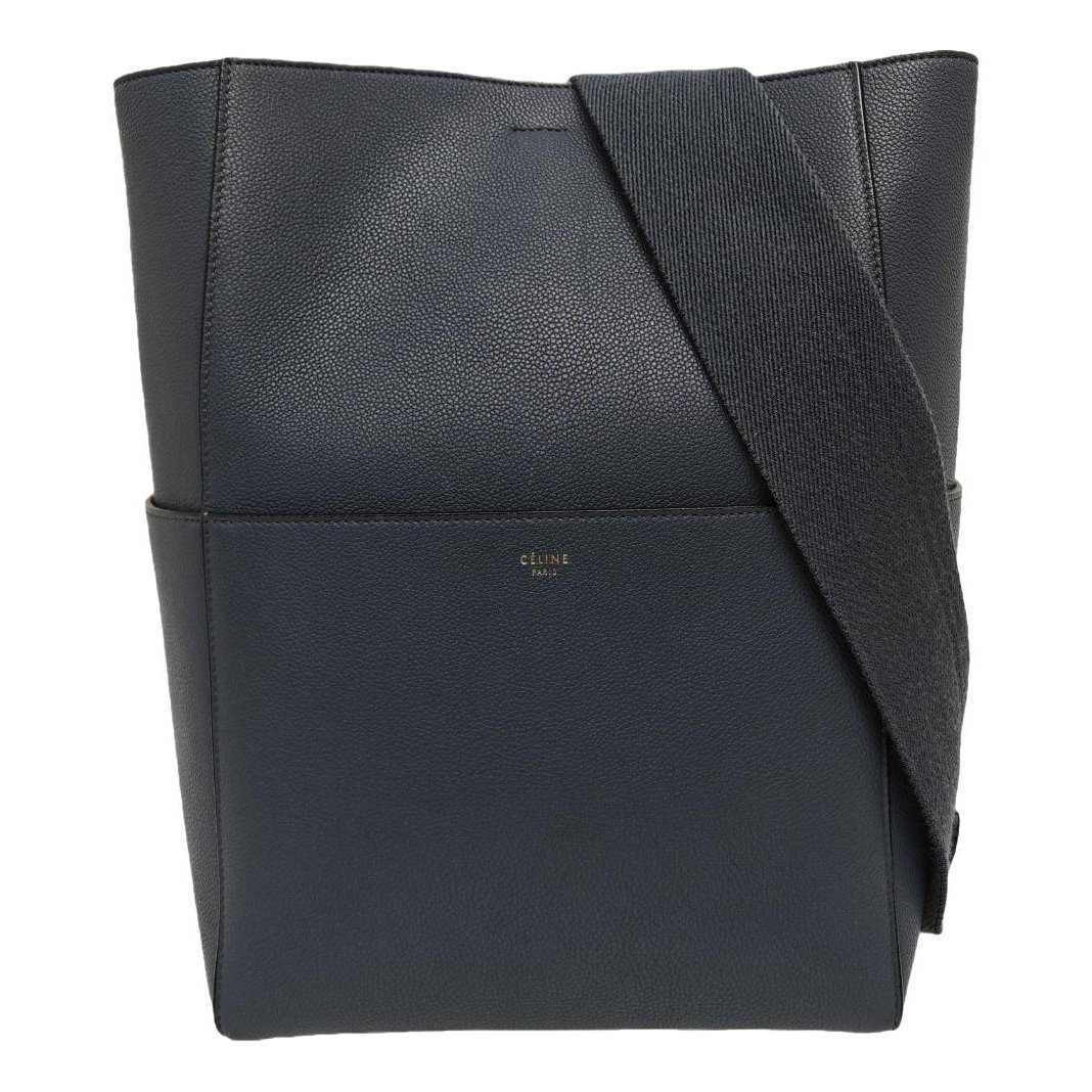 Seau Sangle leather tote