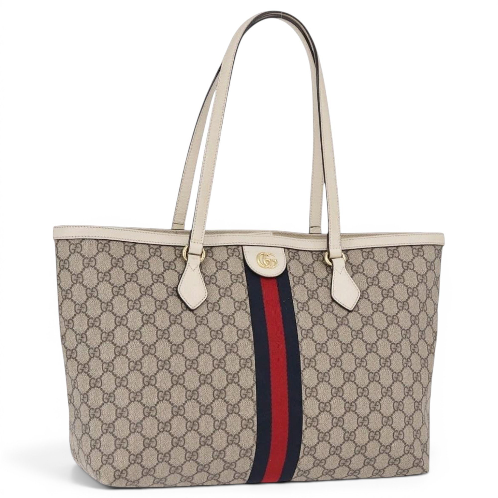 Leather tote