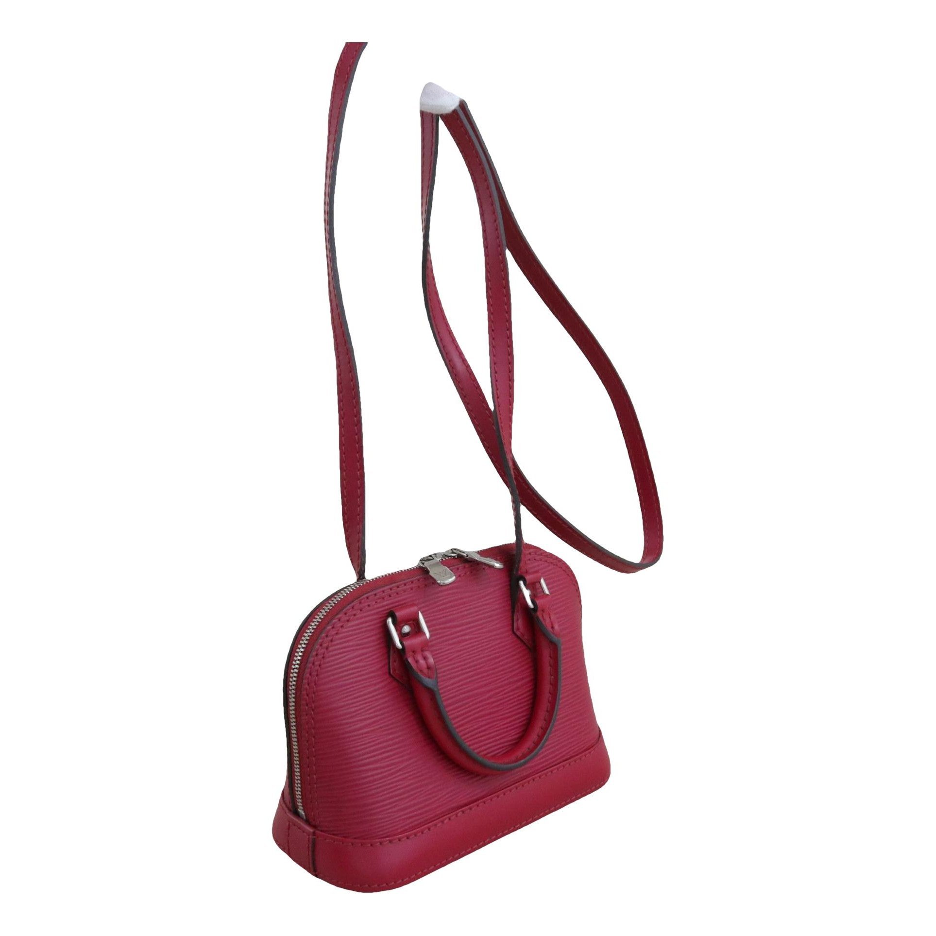 Alma leather handbag
