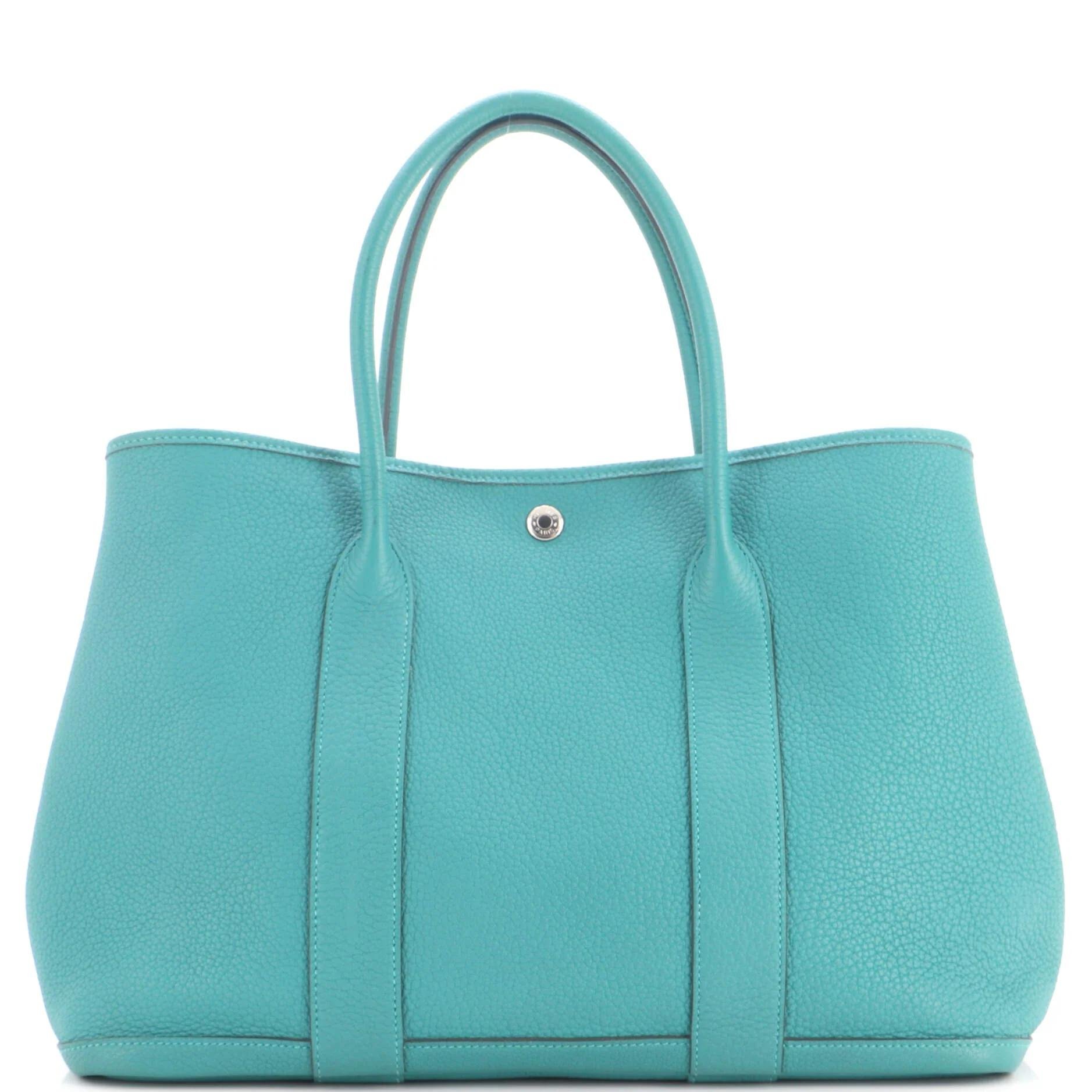 Leather tote