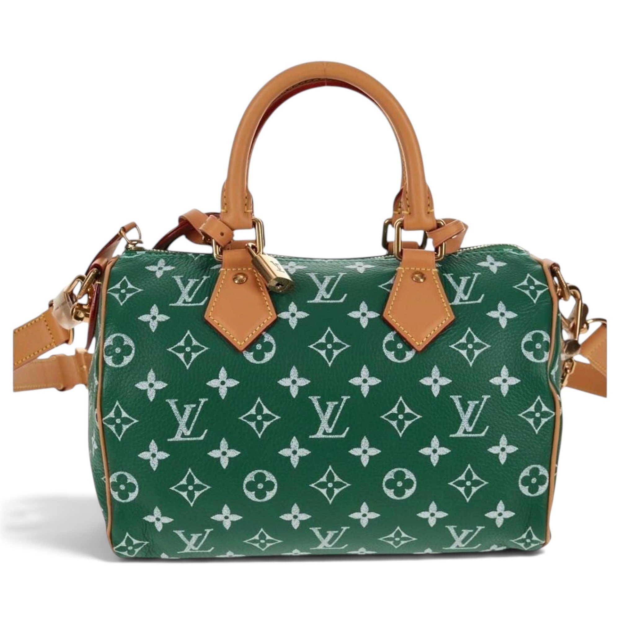 Speedy leather handbag