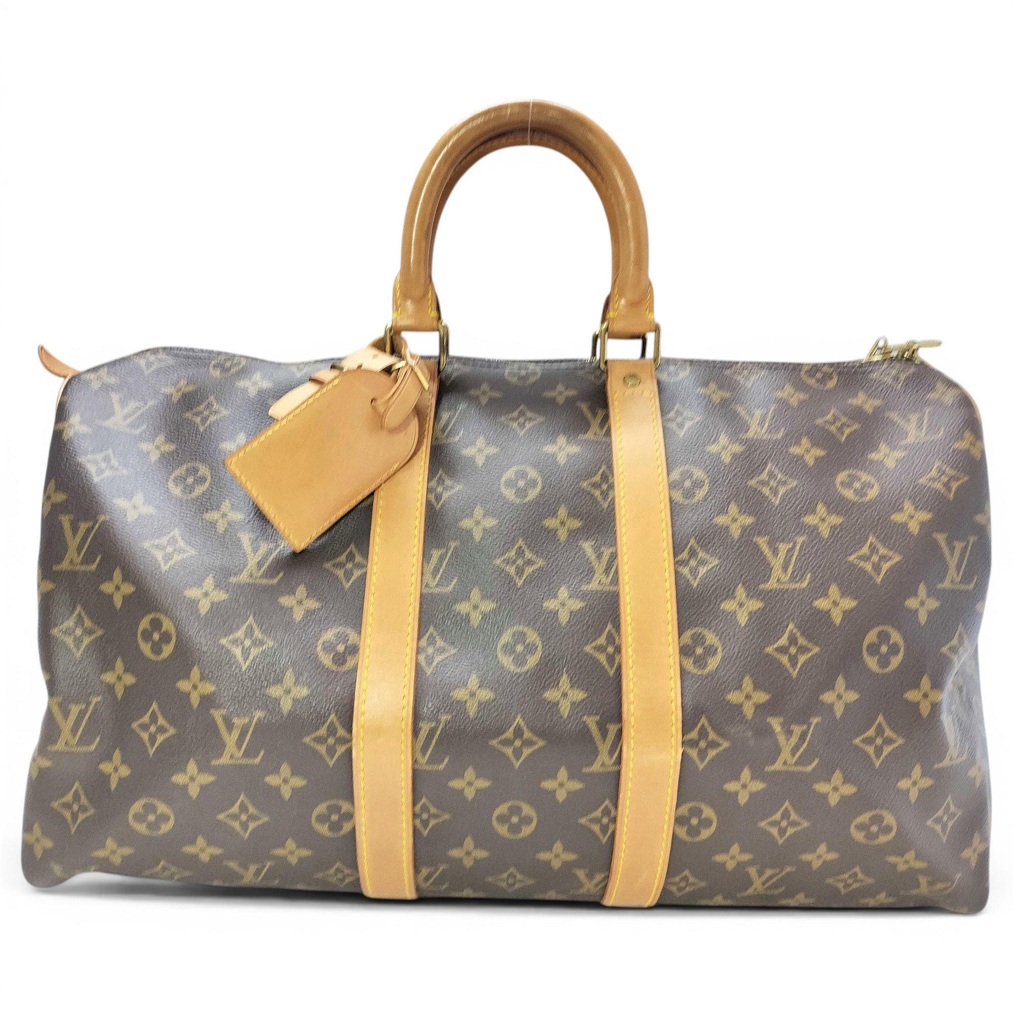 Sac souple leather handbag