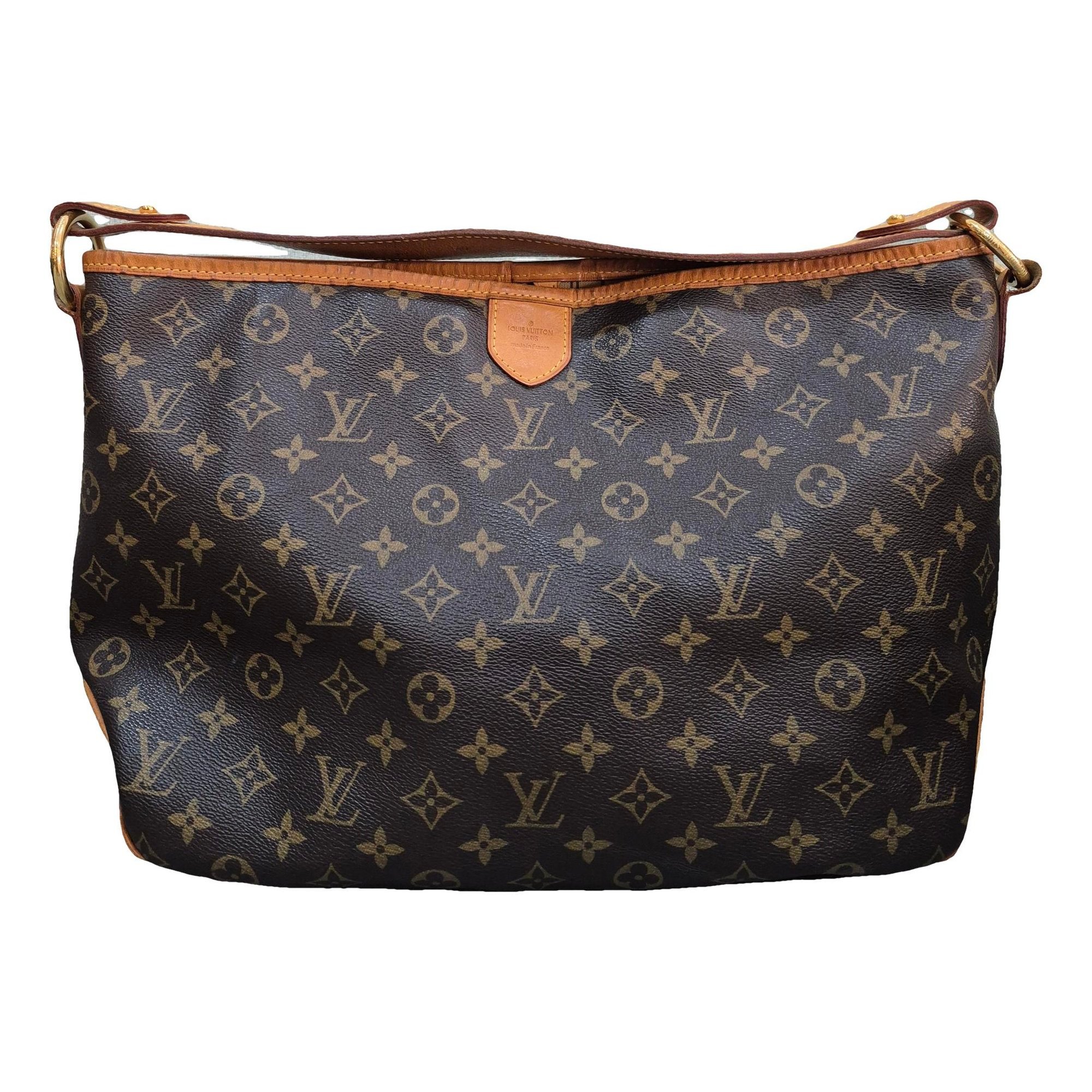 Graceful leather handbag