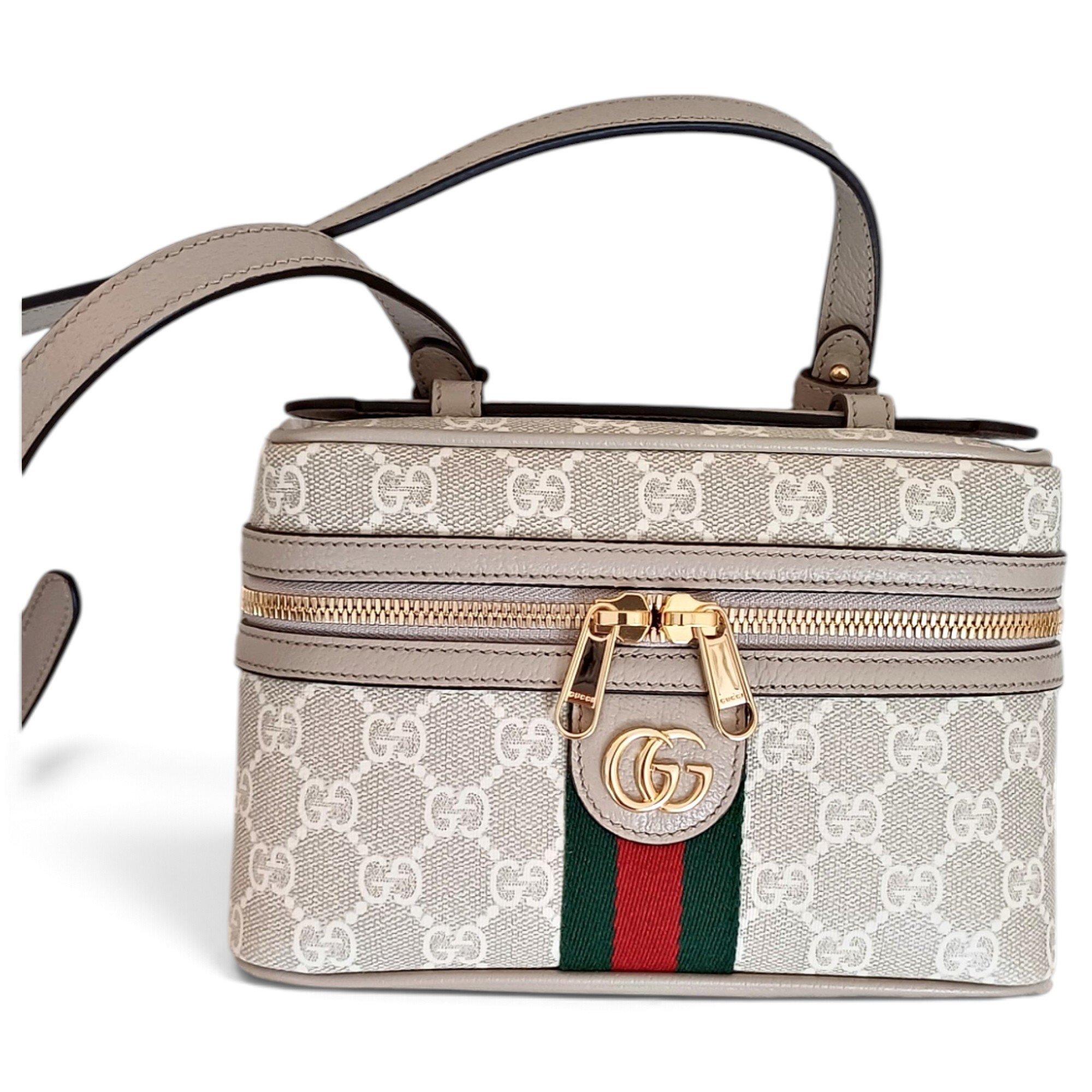 Ophidia leather clutch bag