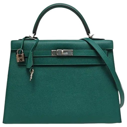 Kelly 25 leather handbag