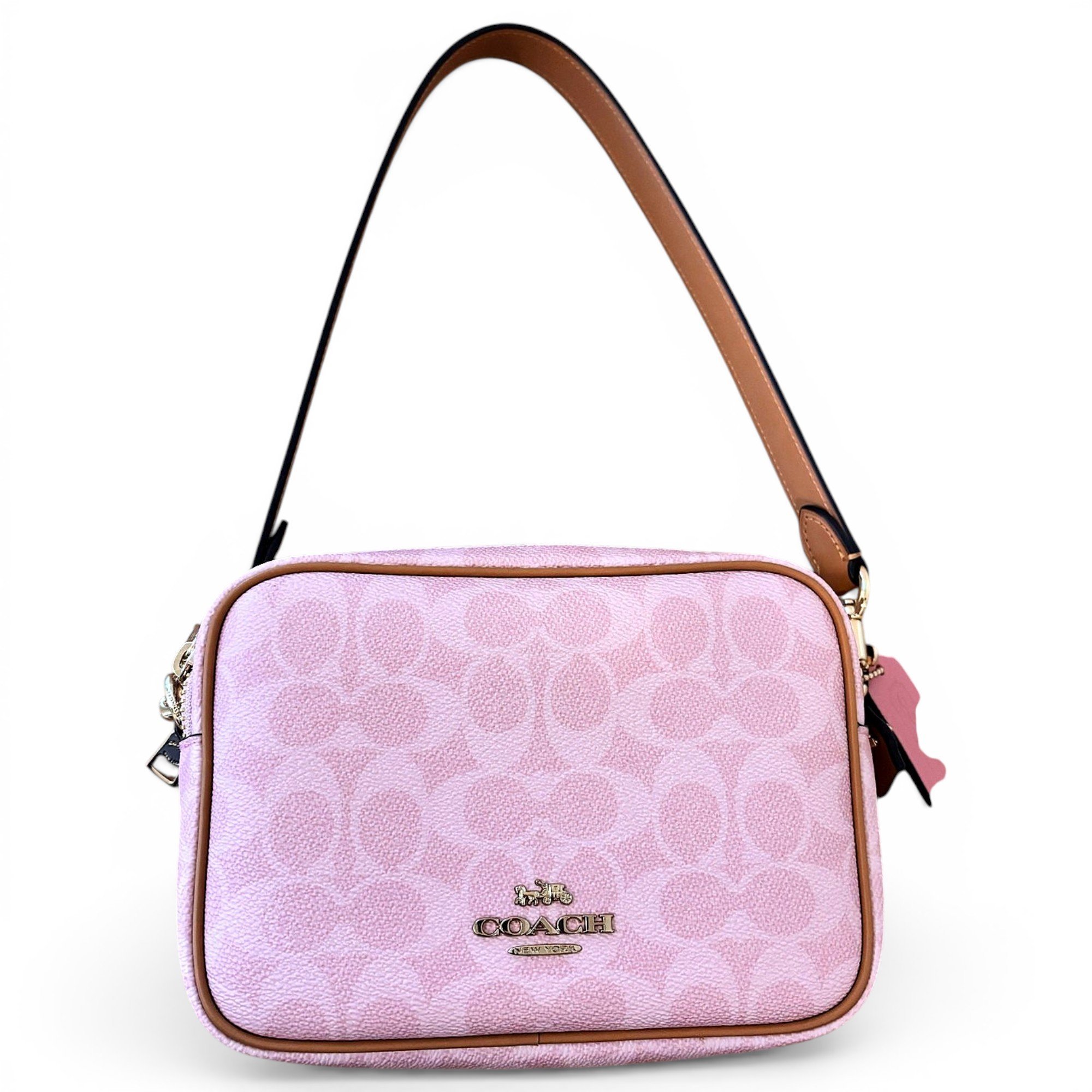 Leather crossbody bag