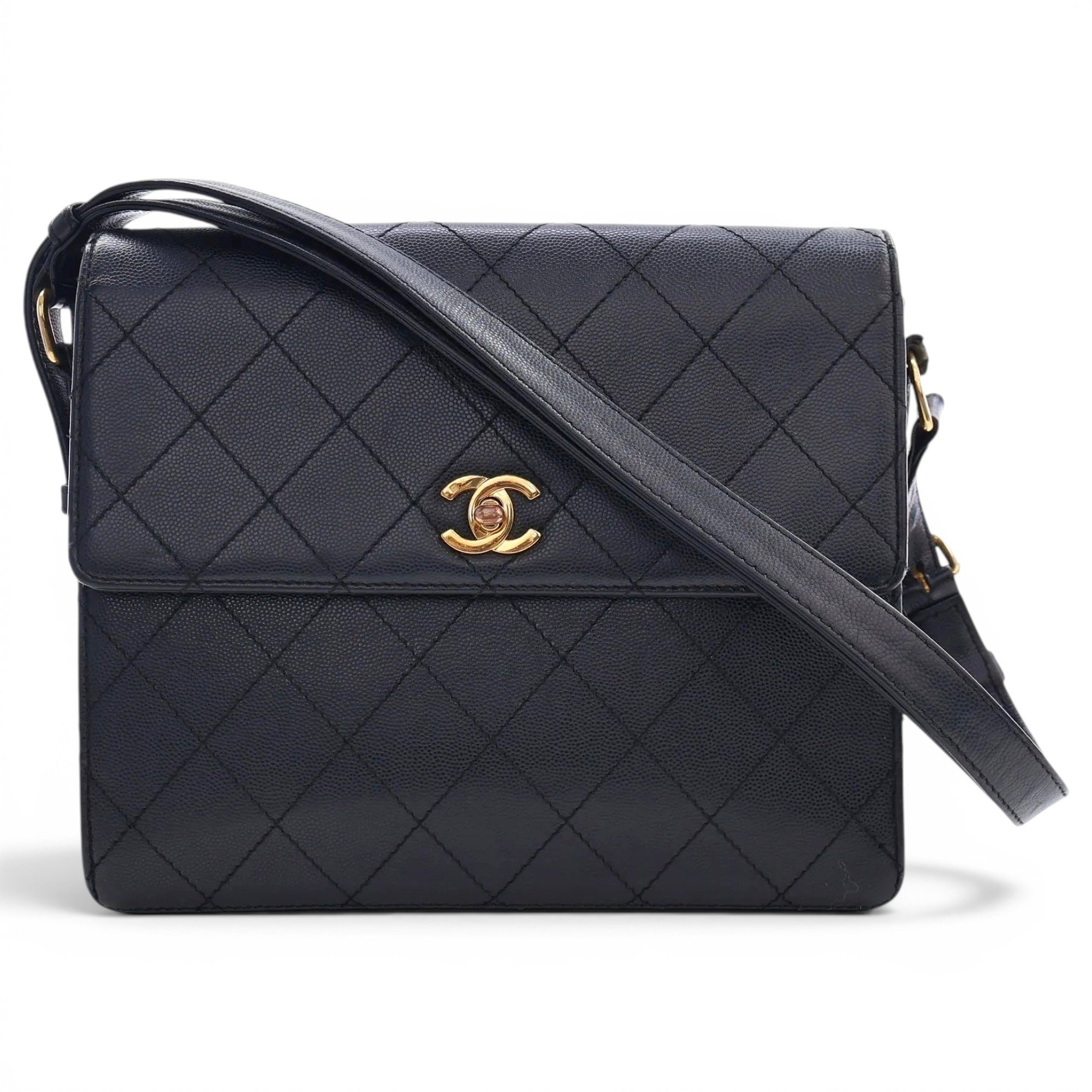Leather crossbody bag