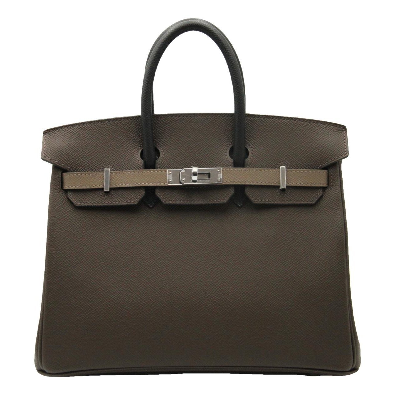 Birkin 25 leather handbag