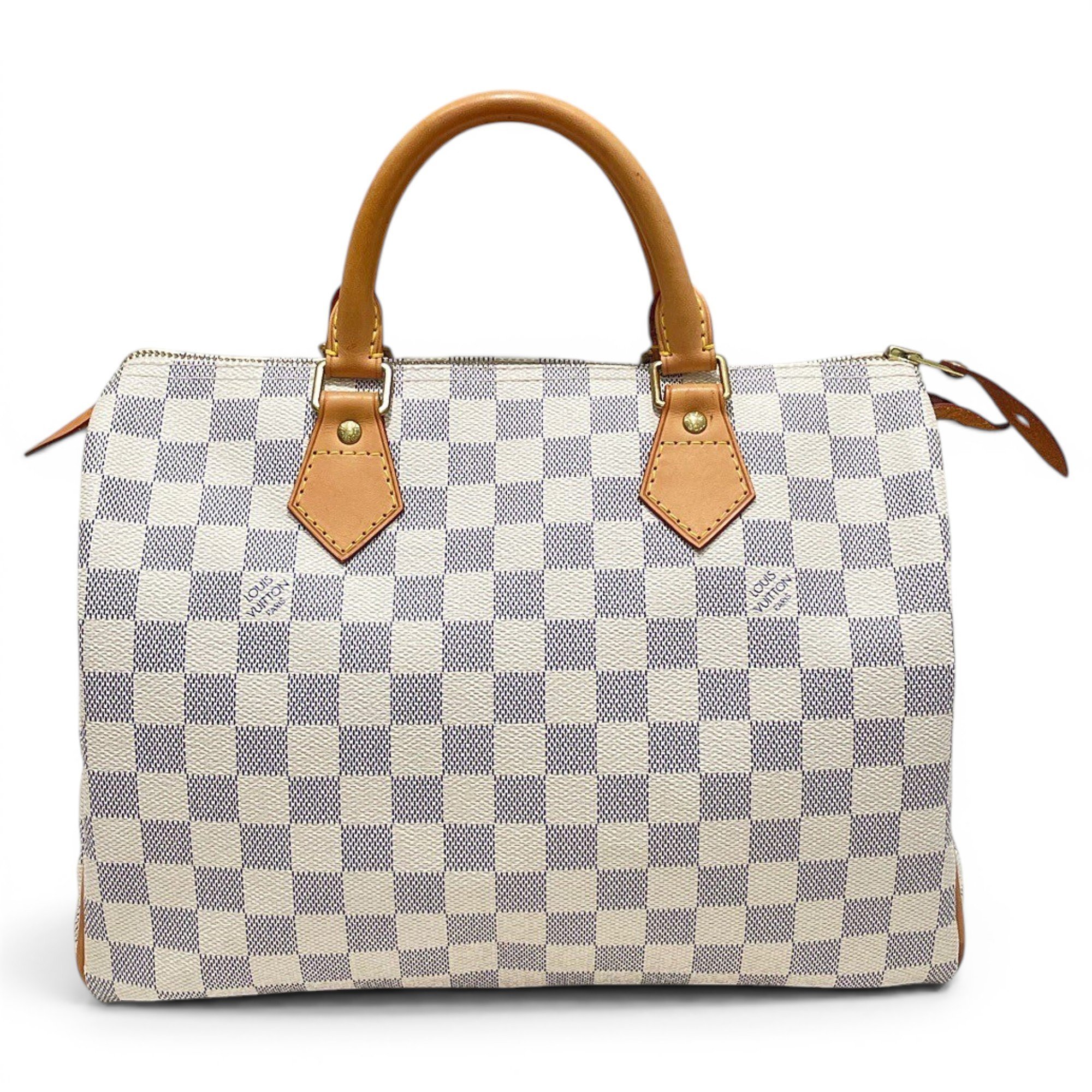 Speedy leather handbag
