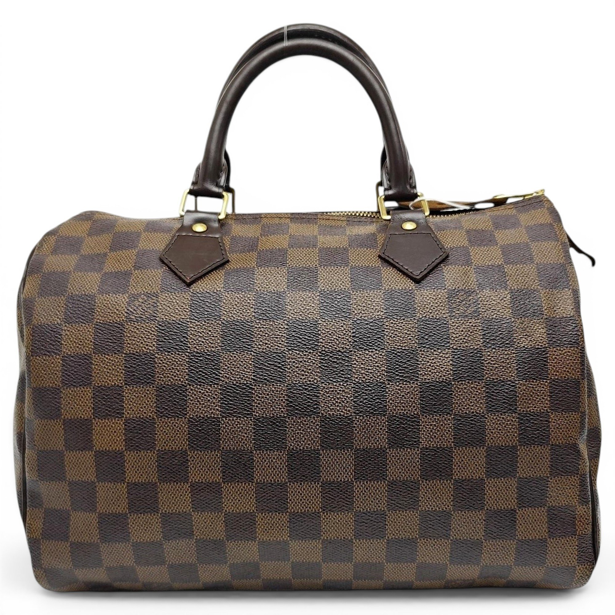 Nano Speedy / Mini HL leather handbag