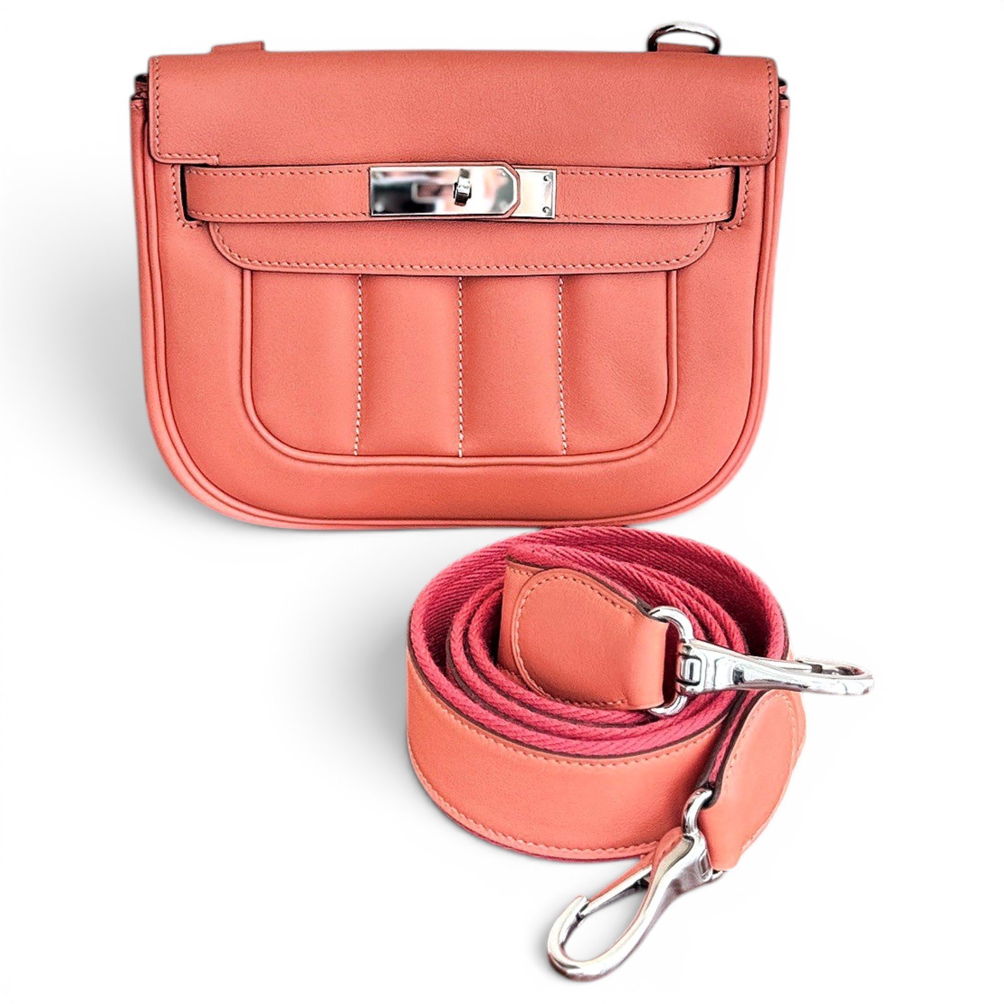 Berline leather handbag