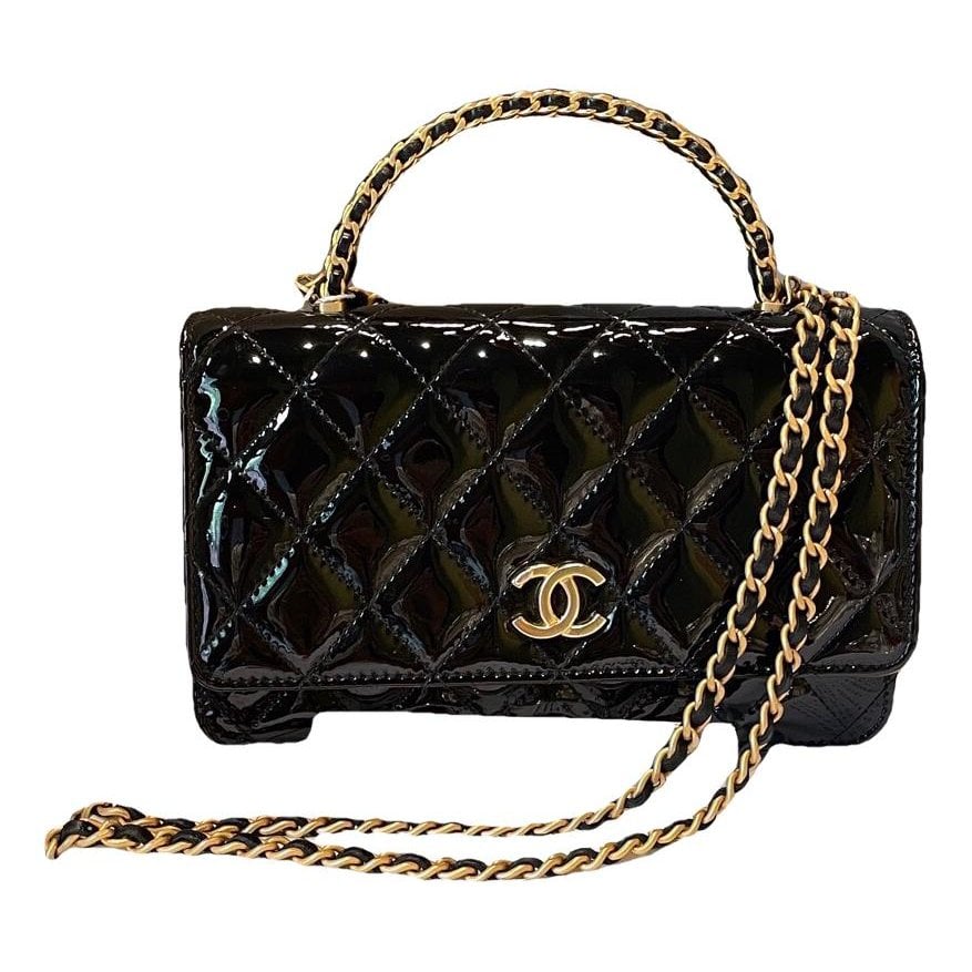 Wallet On Chain Timeless/Classique leather handbag