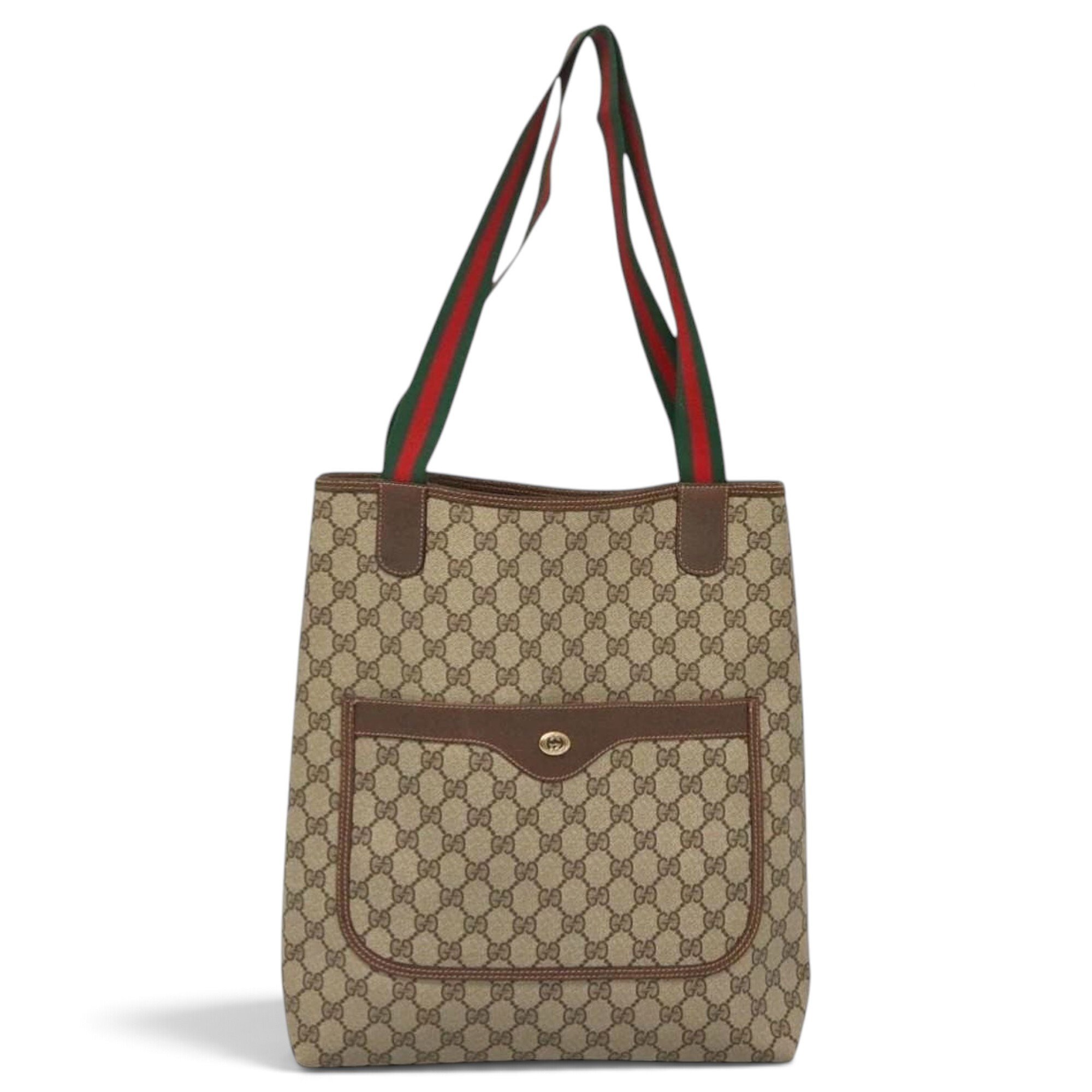 Leather tote