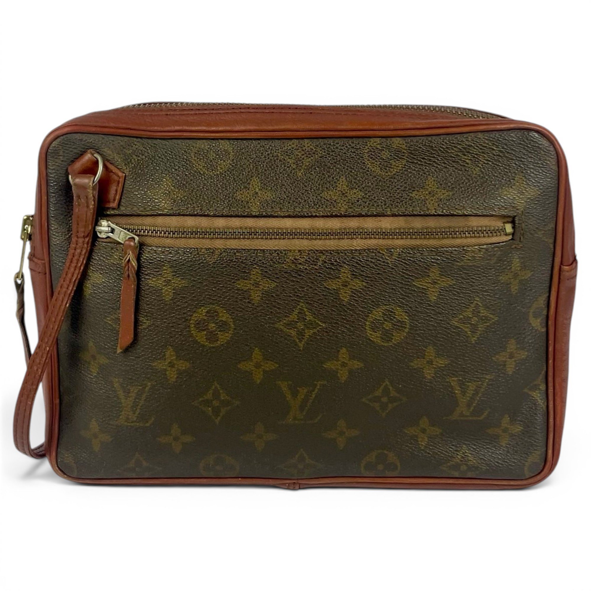Reporter leather crossbody bag