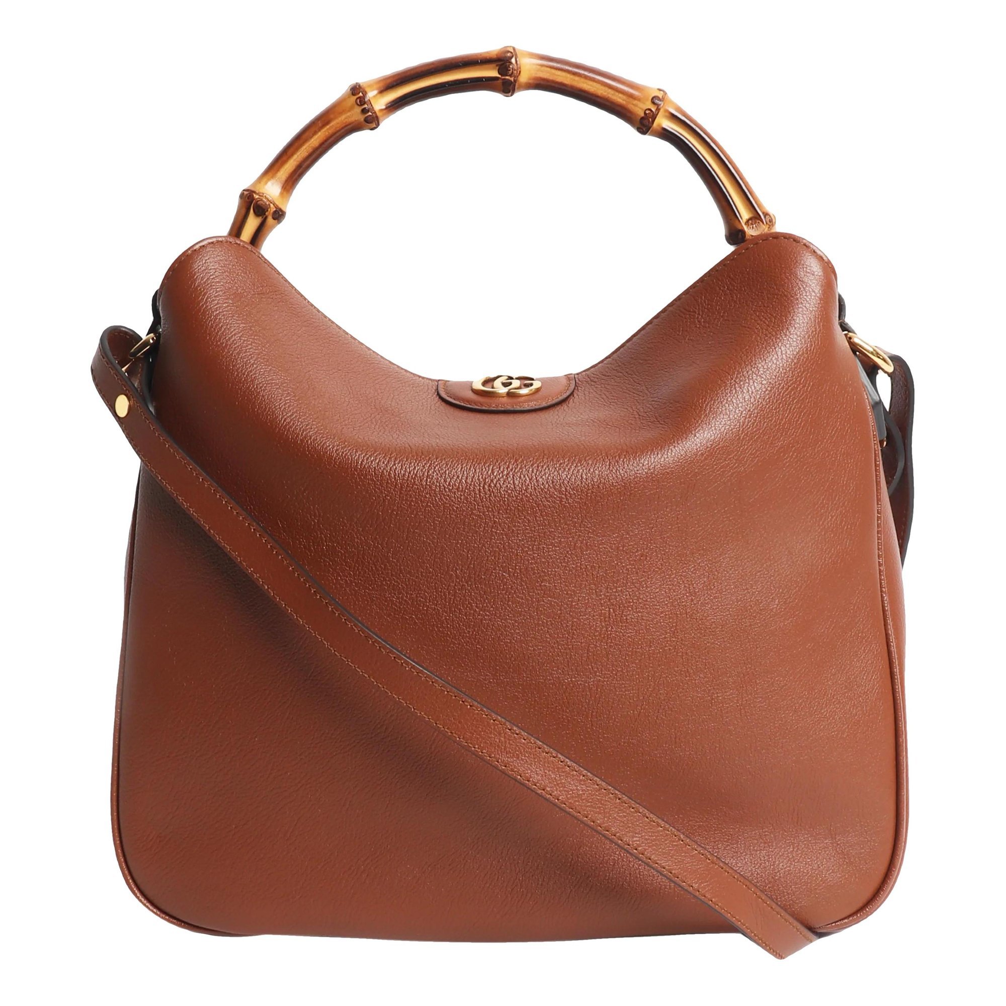 Bamboo leather handbag
