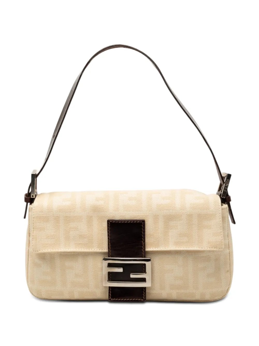 20th Century Zucca Canvas Baguette shoulder bag