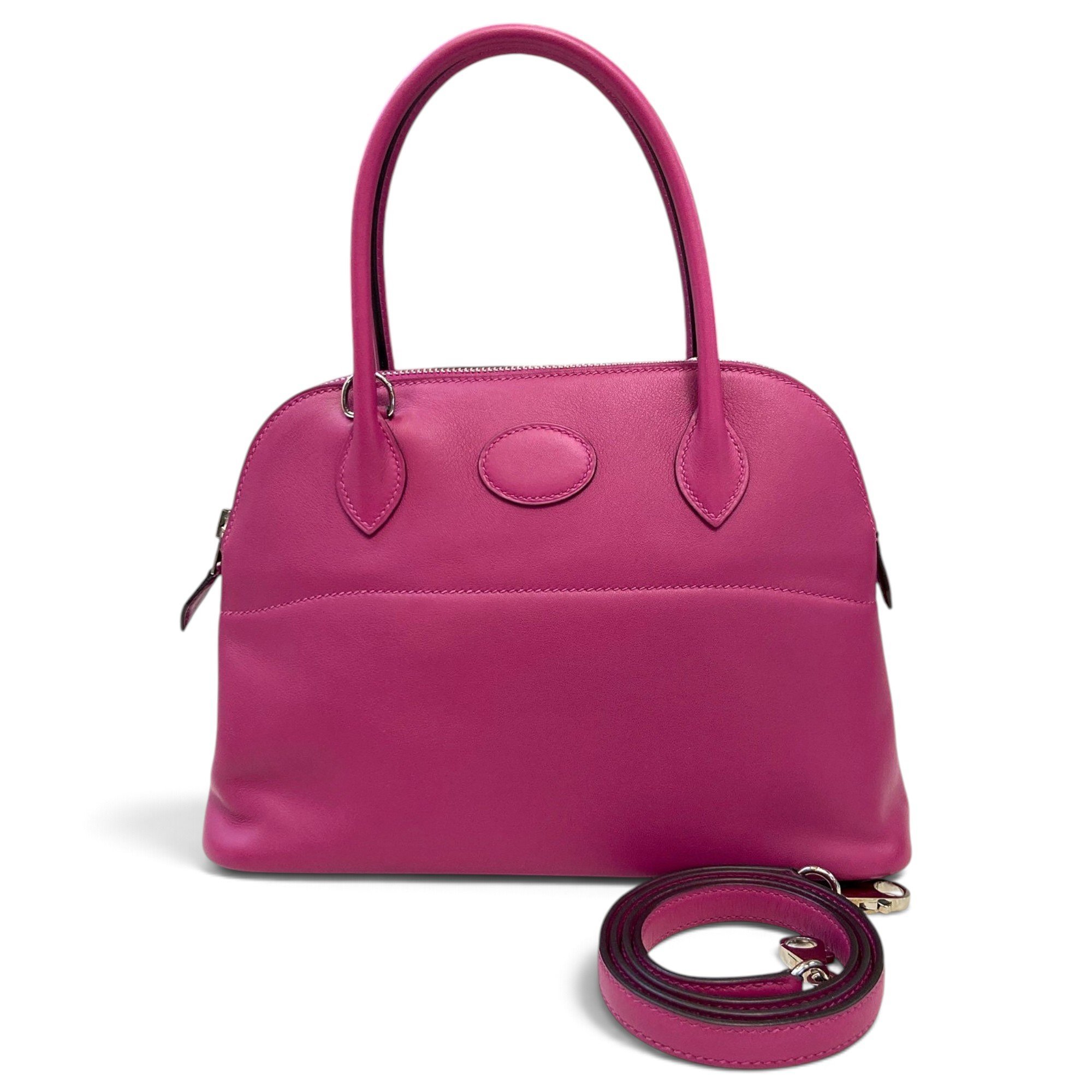 Bolide leather handbag
