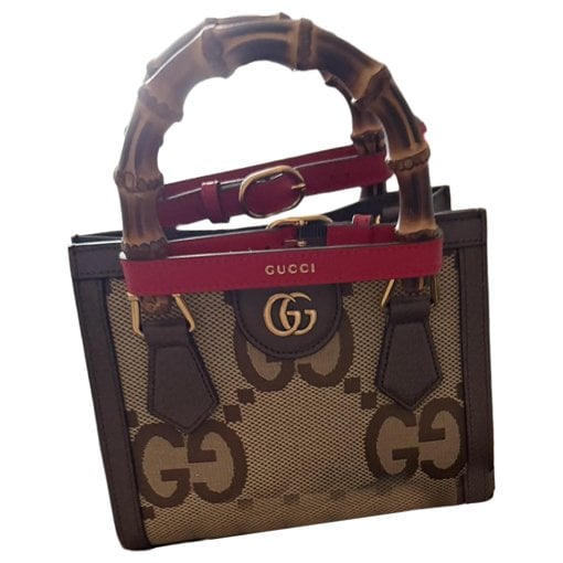 Diana Bamboo leather tote