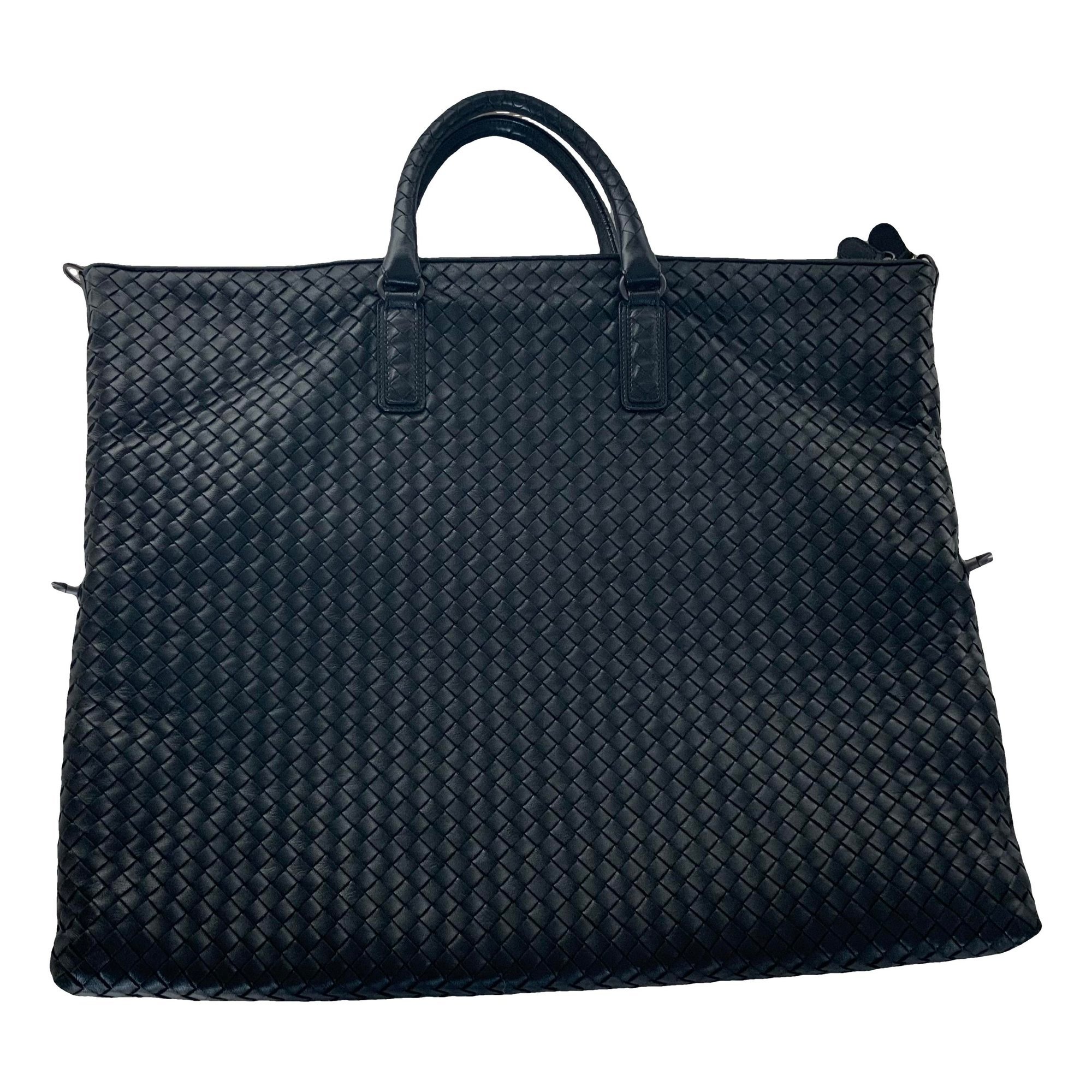 Leather tote