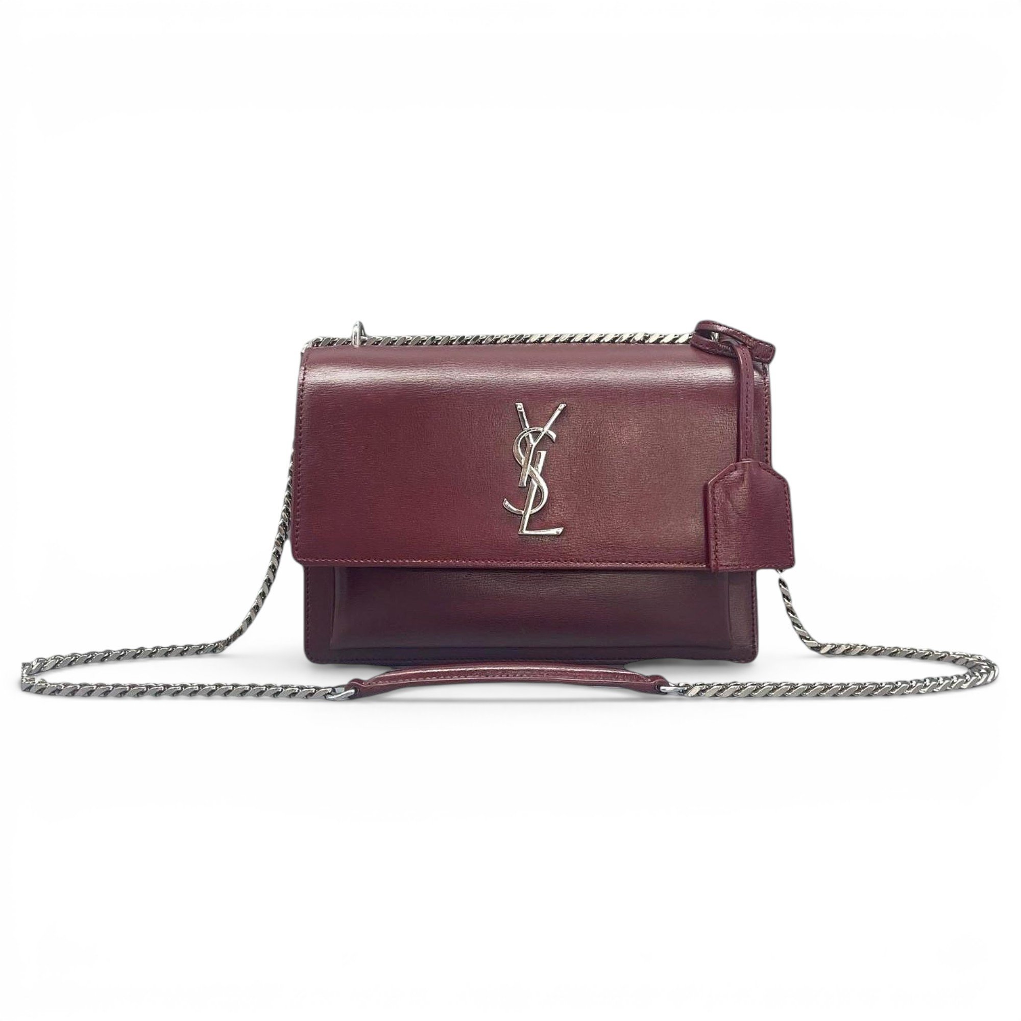 Sunset leather handbag