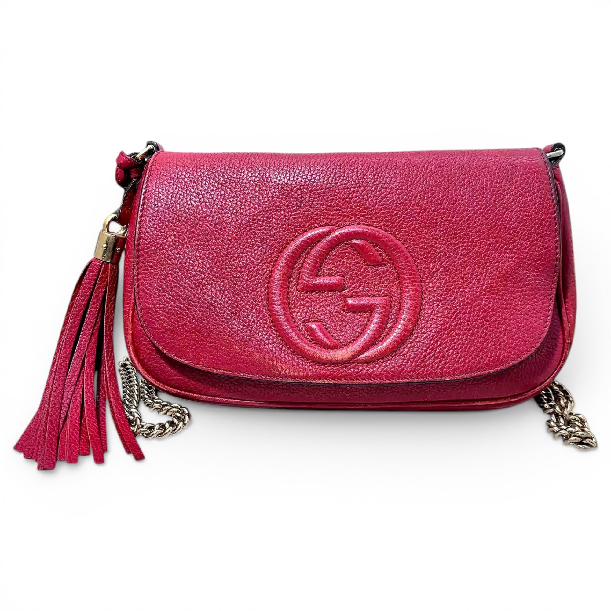 Leather handbag