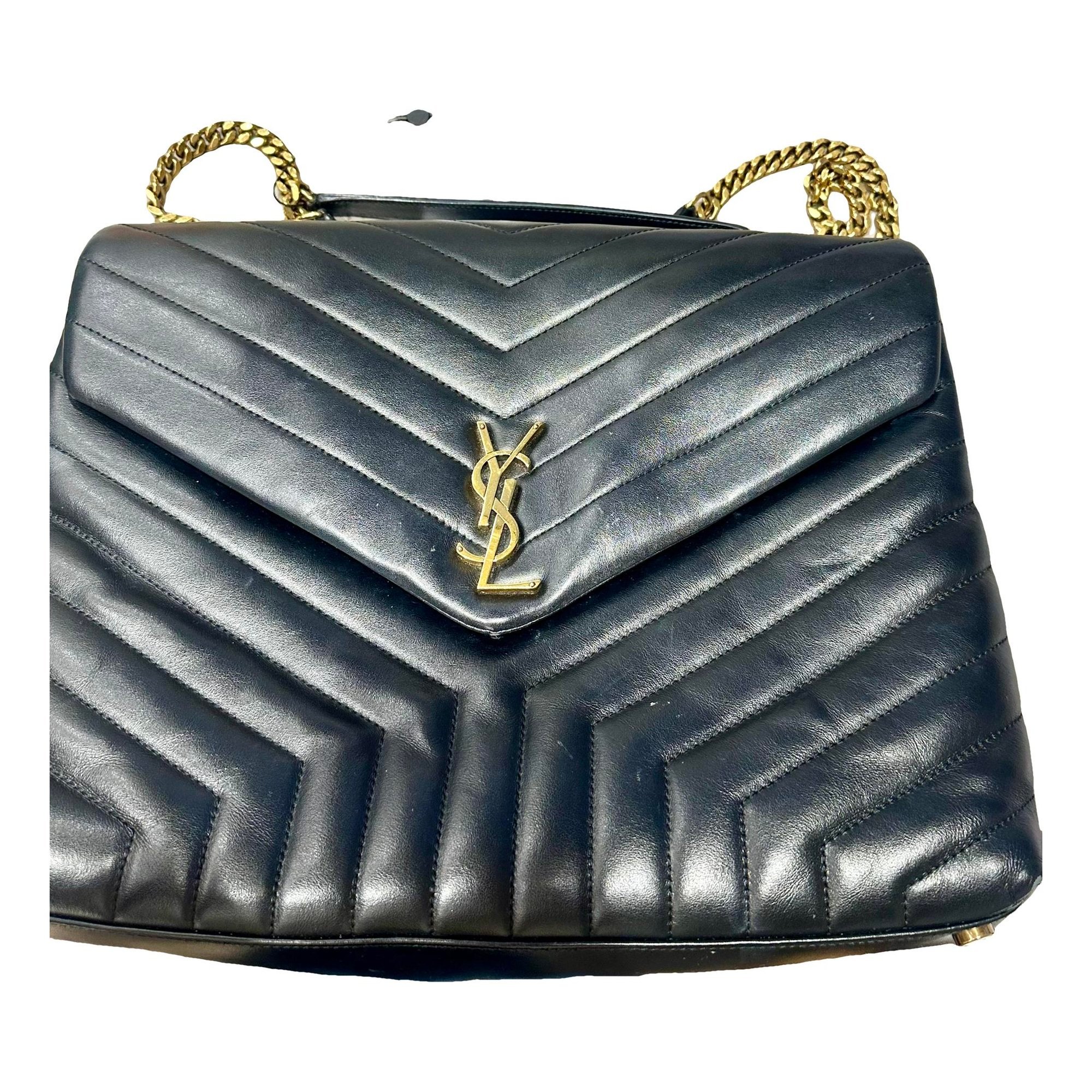 Loulou leather crossbody bag